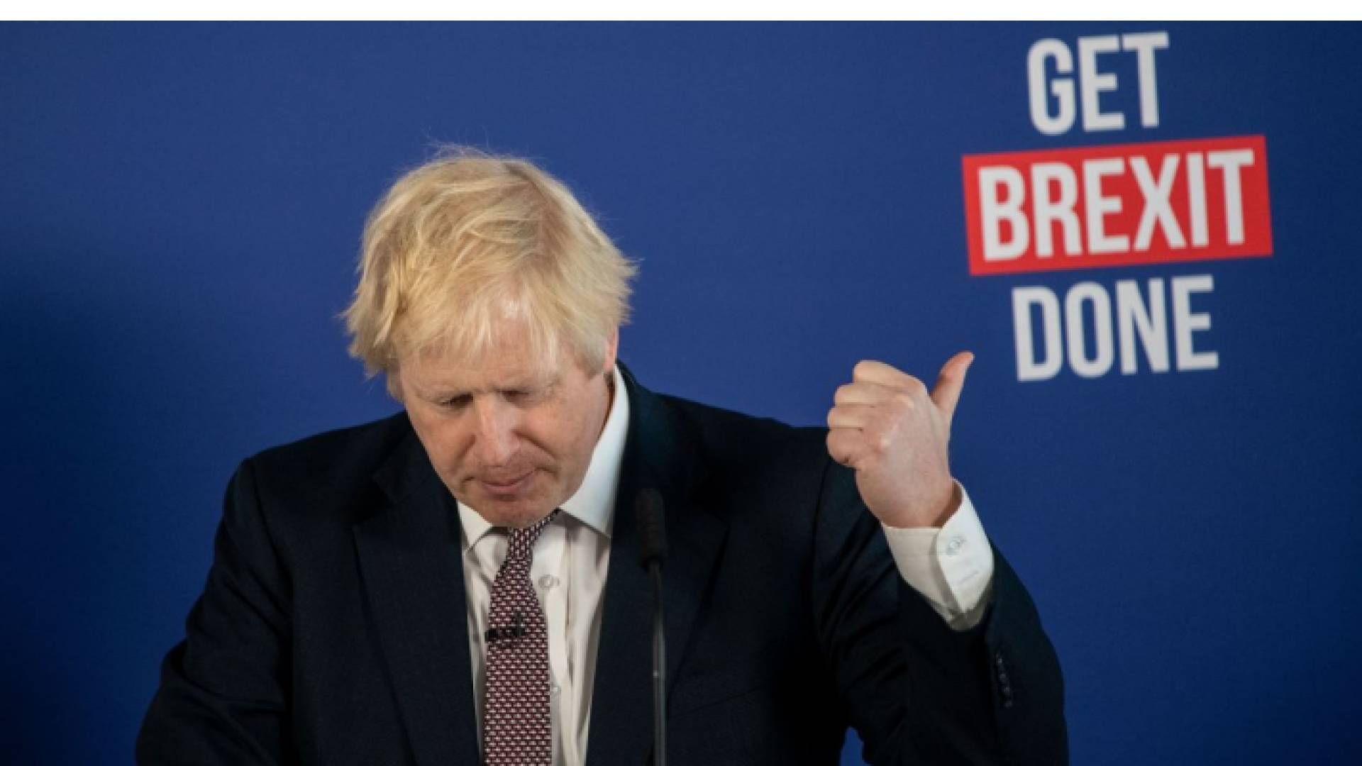 رئيس الوزراء بوريس جونسون