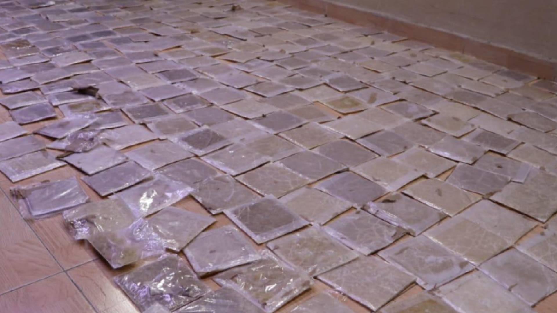 من الكميات المضبوطة