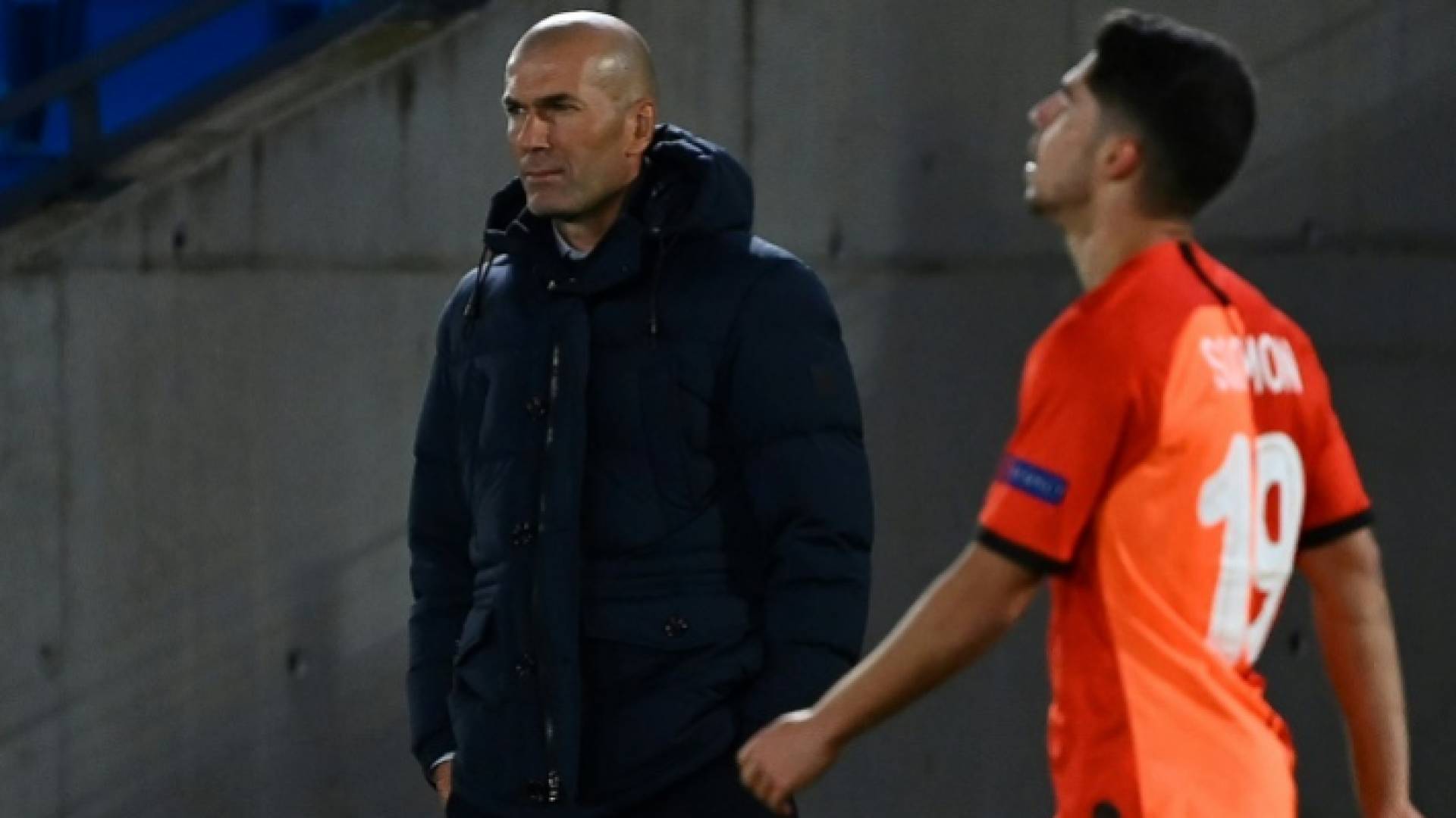 مدرب ريال مدريد الاسباني، الفرنسي زين الدين زيدان