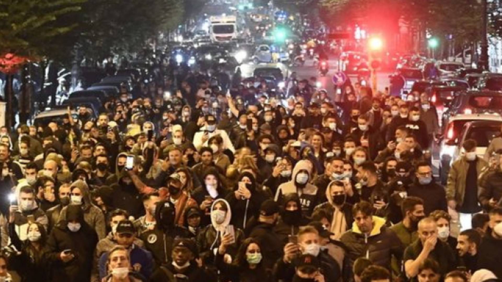 من المظاهرة