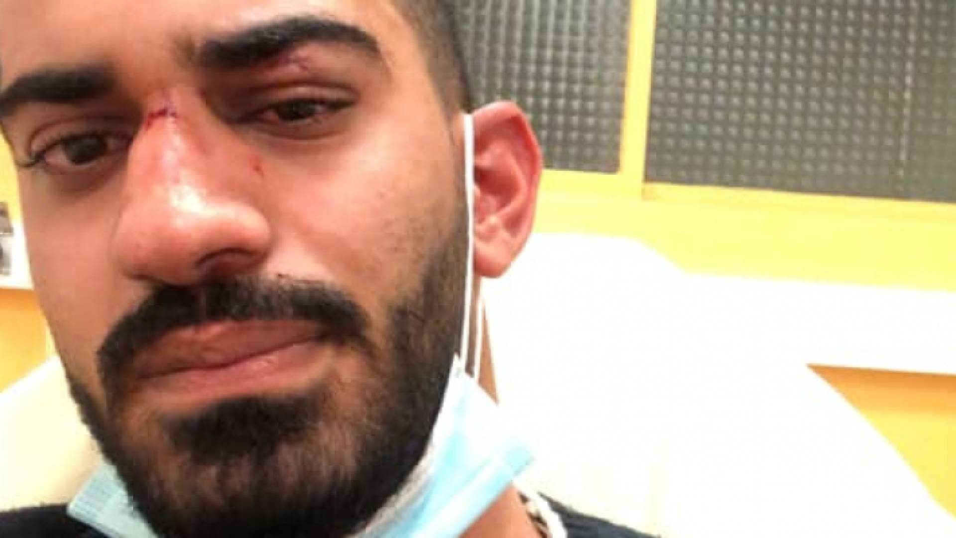 الشاب المعتدى عليه في فرنسا