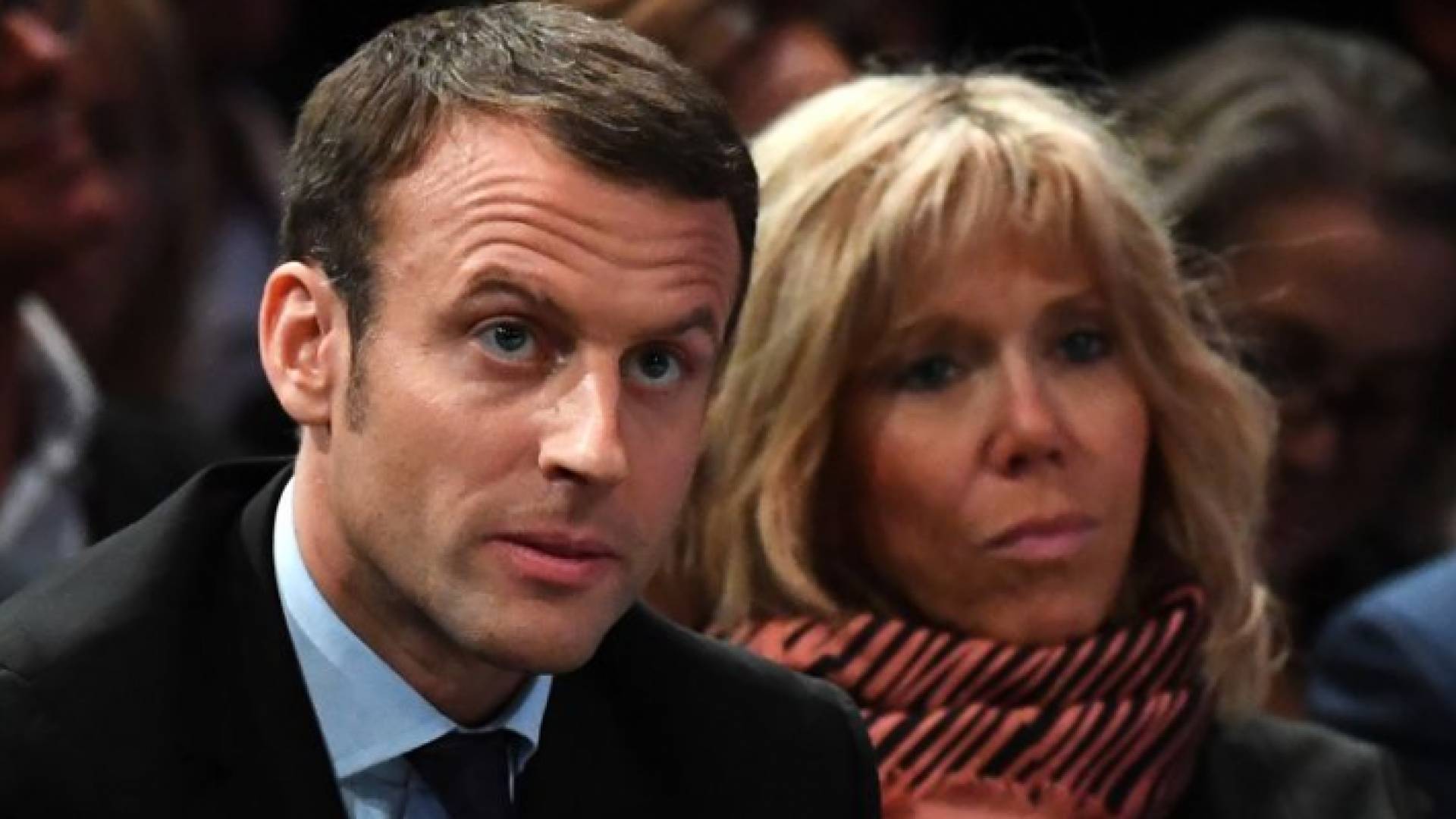 ماكرون وزوجته