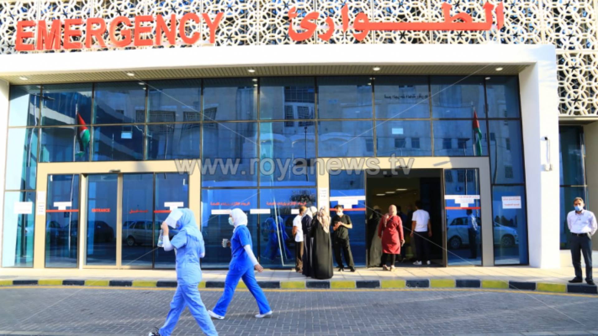 المبنى الجديد في مستشفى البشير المخصص لحالات كورونا