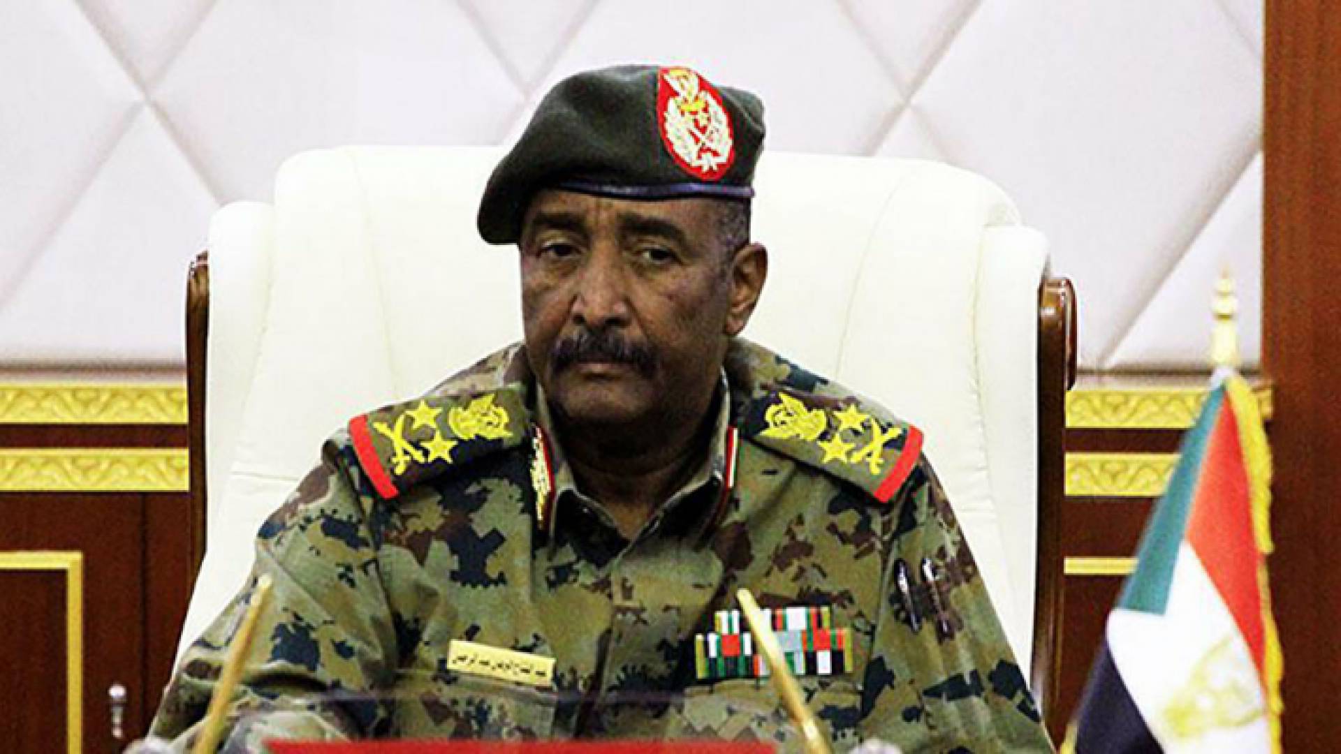 رئيس مجلس السيادة الانتقالي السوداني الفريق أول عبد الفتاح البرهان