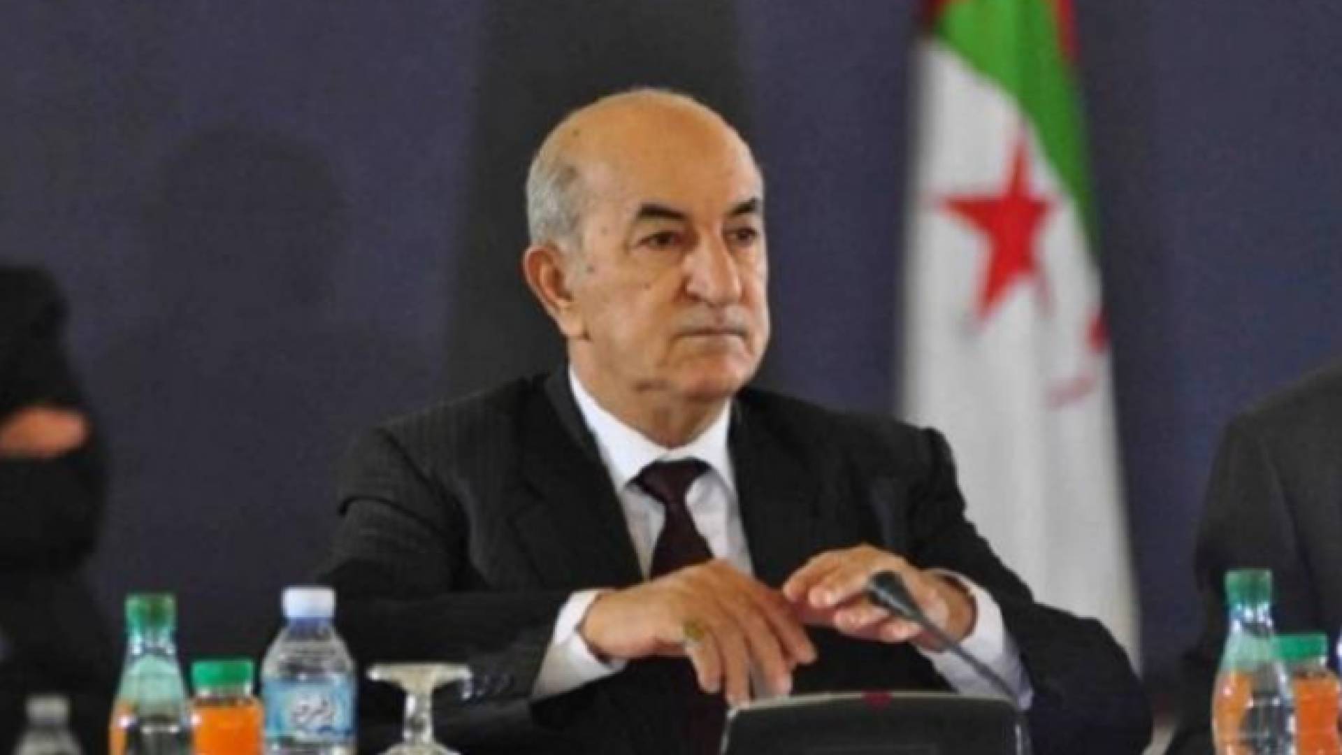 الرئيس الجزائري عبد المجيد تبون