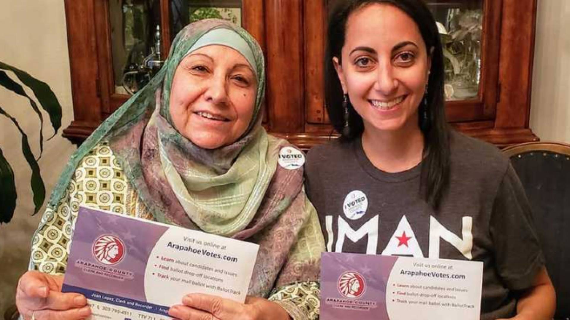 إيمان جودة ووالدتها