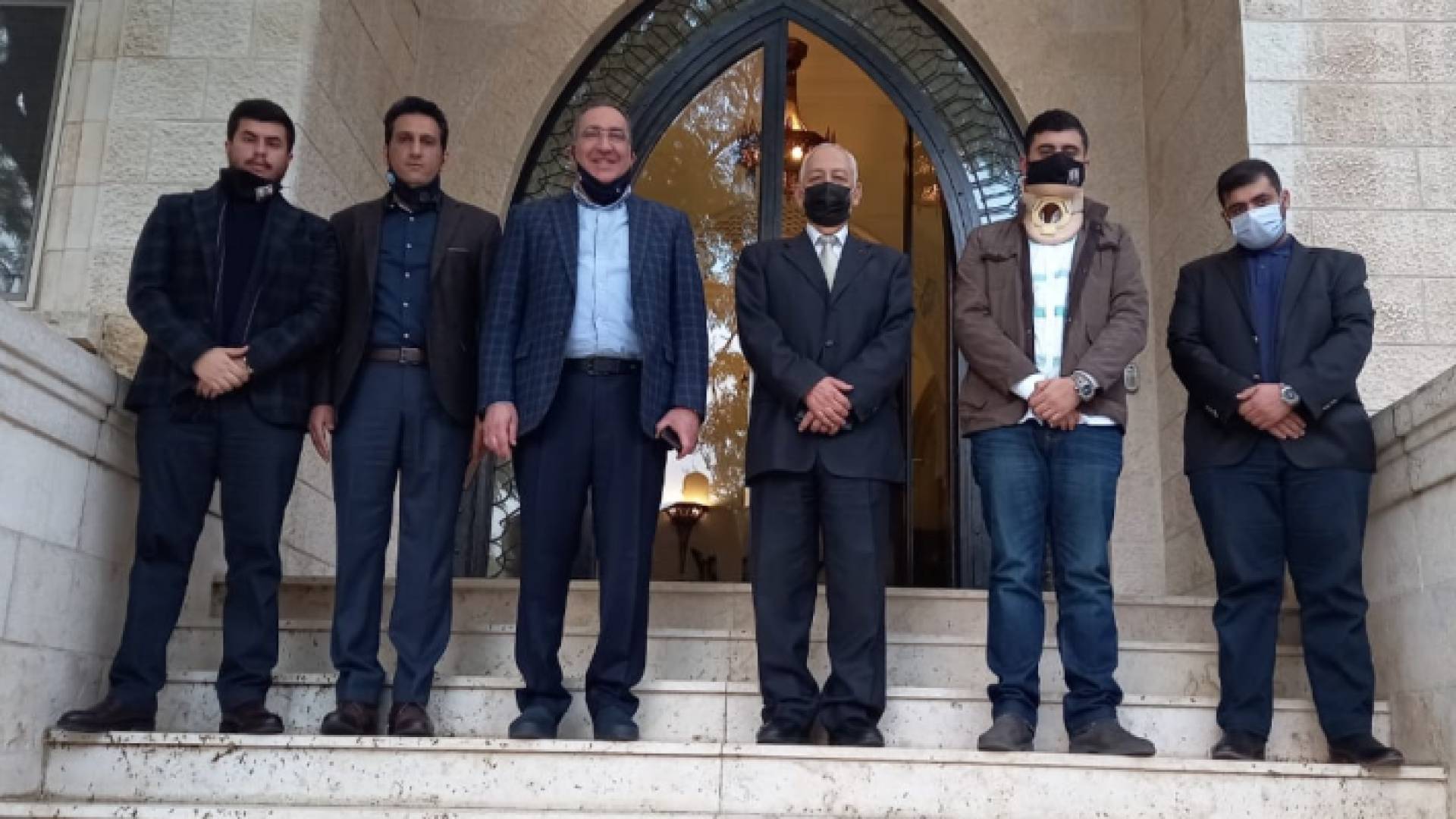 رئيس الديوان الملكي يستقبل أبناء النائب الراحل يحيى السعود