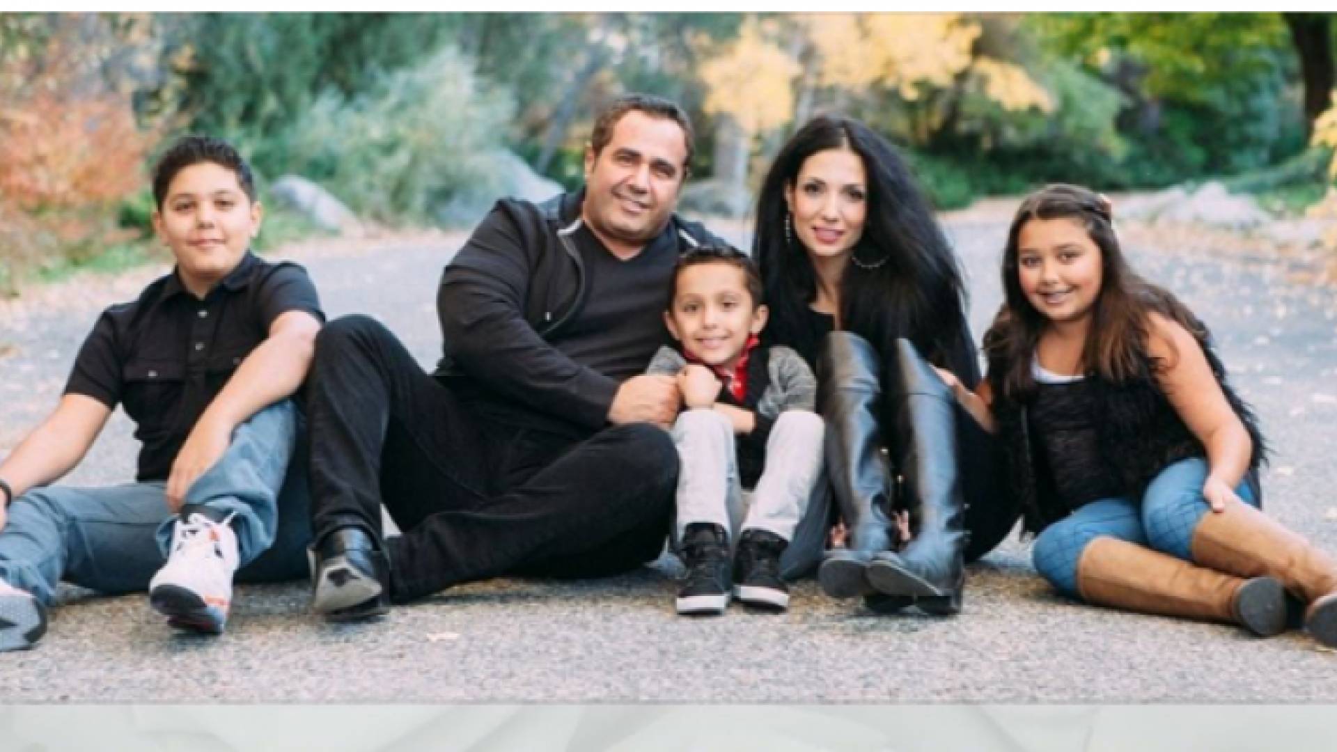 الصورة نشرتها وسائل إعلام أمريكية تظهر فيها العائلة الأردنية