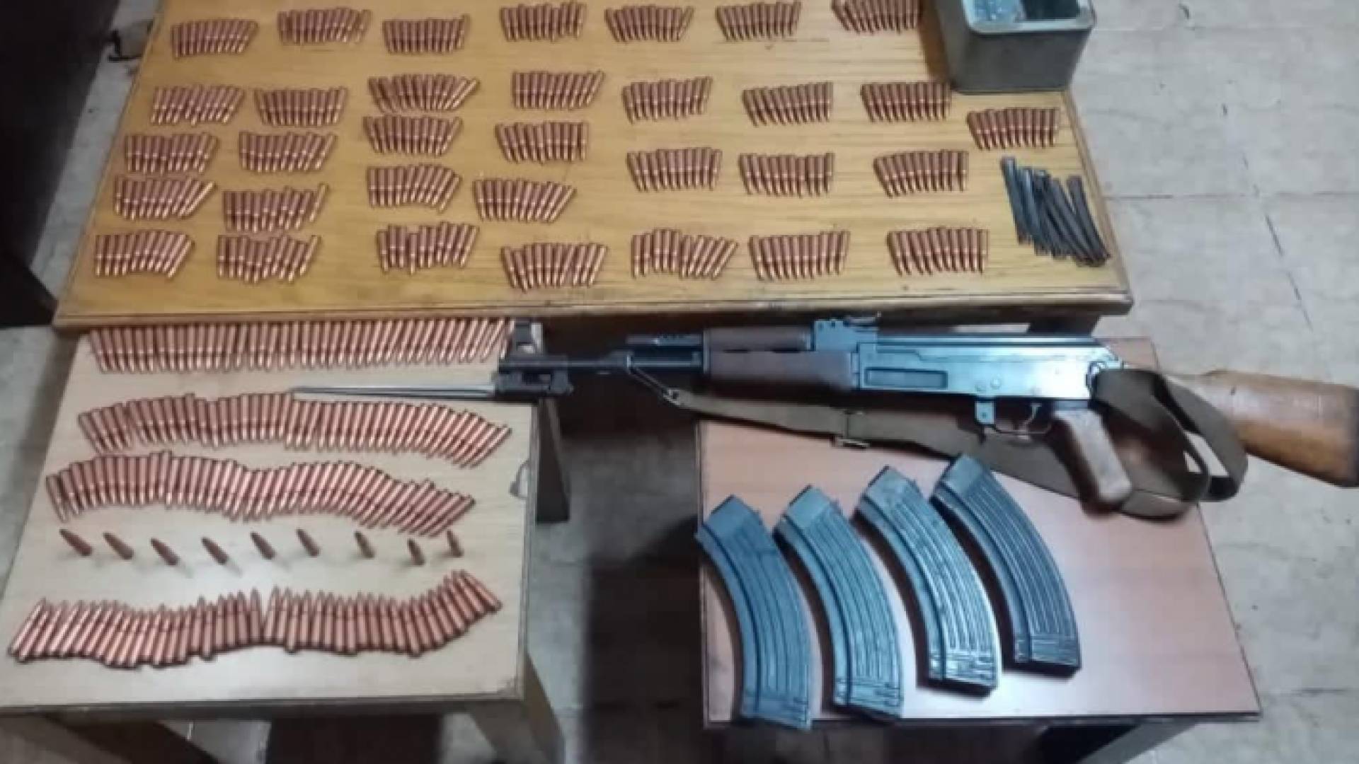 جانب من المضبوطات