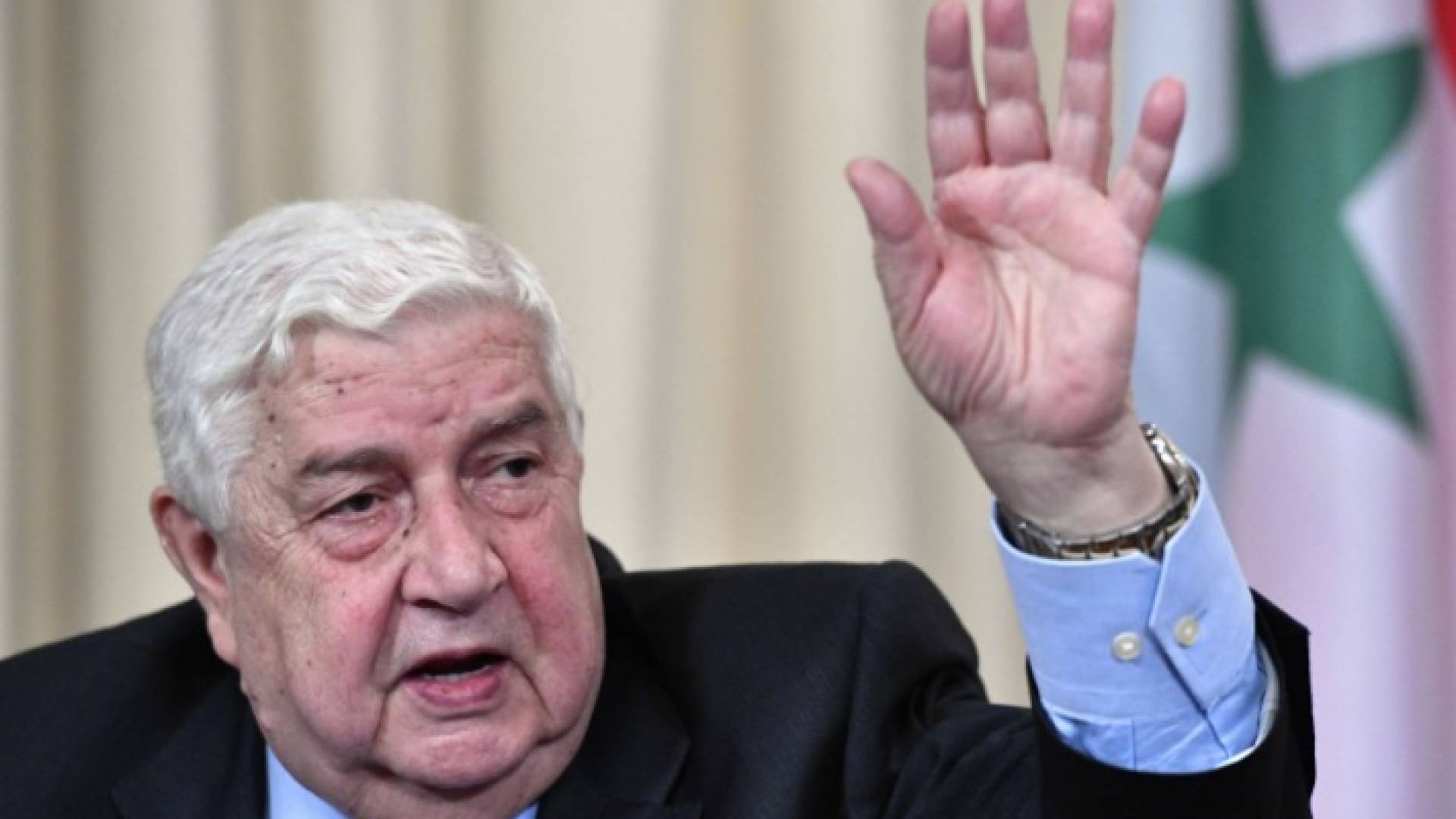 وزير الخارجية السوري الراحل وليد المعلم