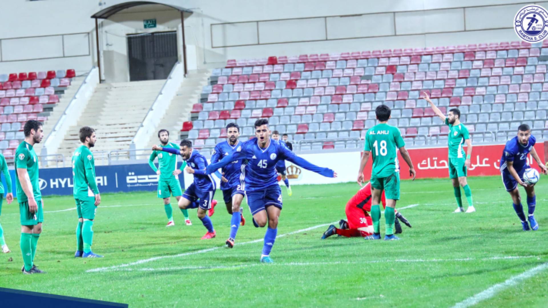 الرمثا يفوز على الأهلي بدوري المحترفين في اللحظات الأخيرة