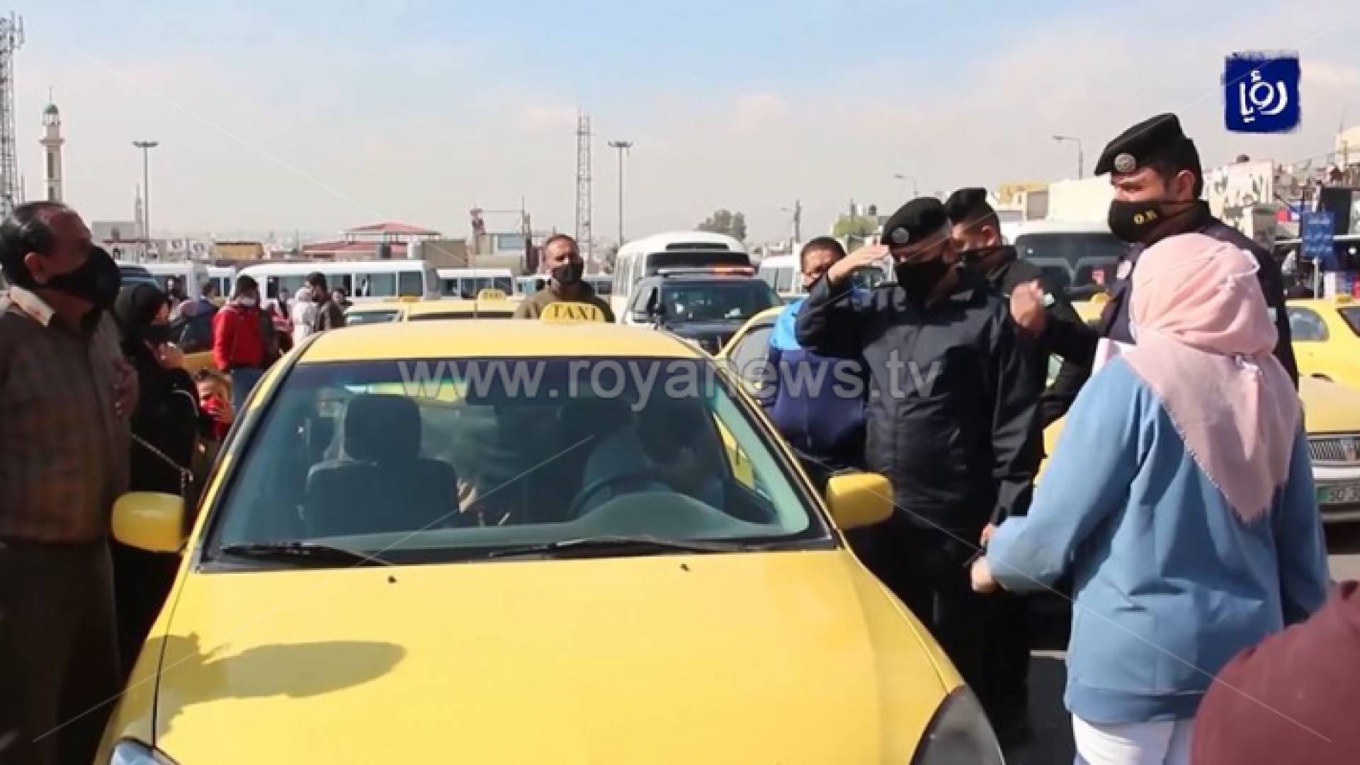 تنظيم قطاع النقل وكوادر الأمن العام ينفذان حملات تفتيشية للتشديد على إجراءات الوقاية