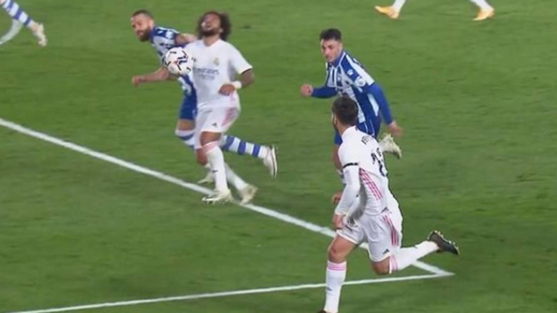 من المباراة