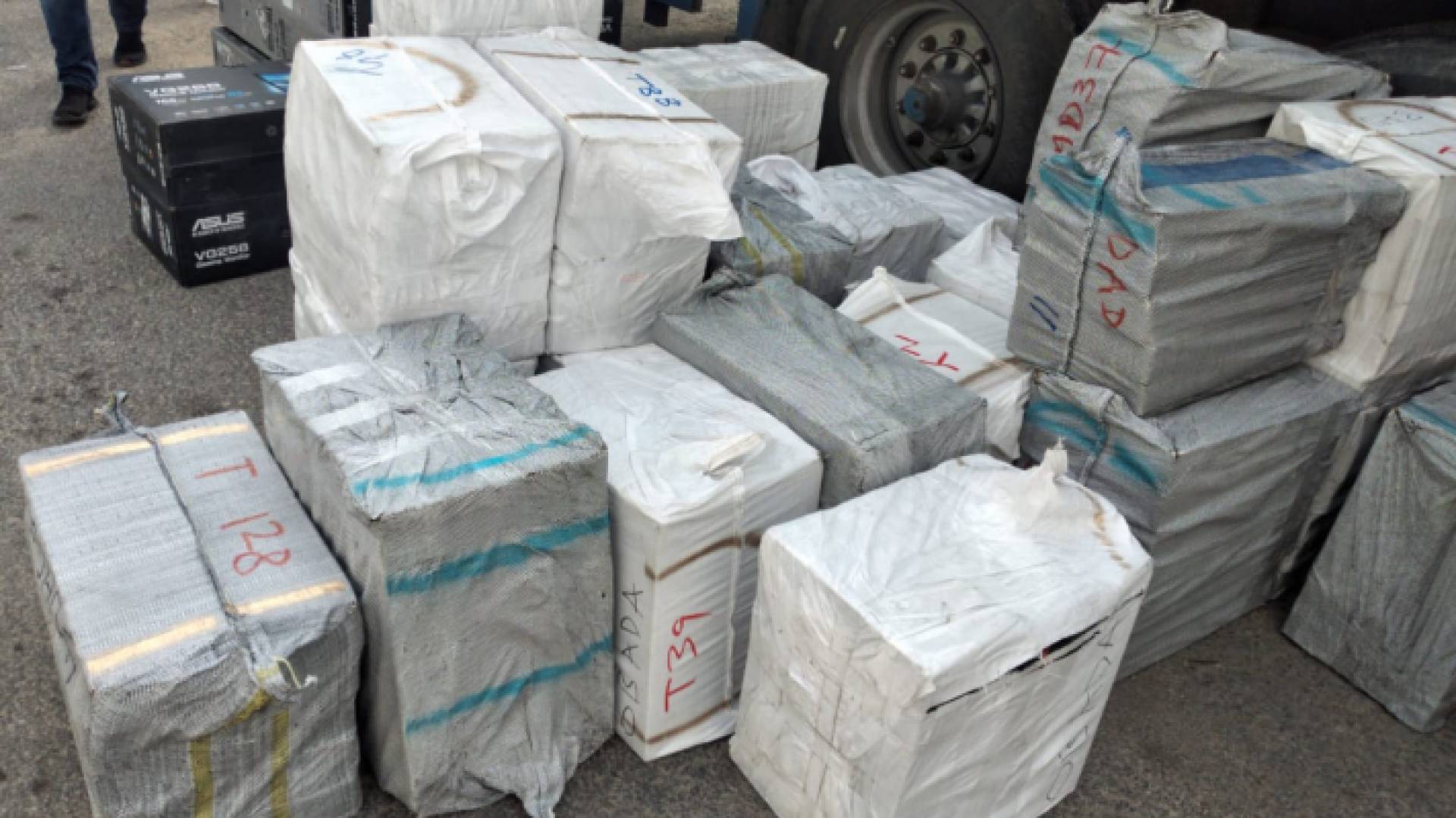 جانب من المضبوطات