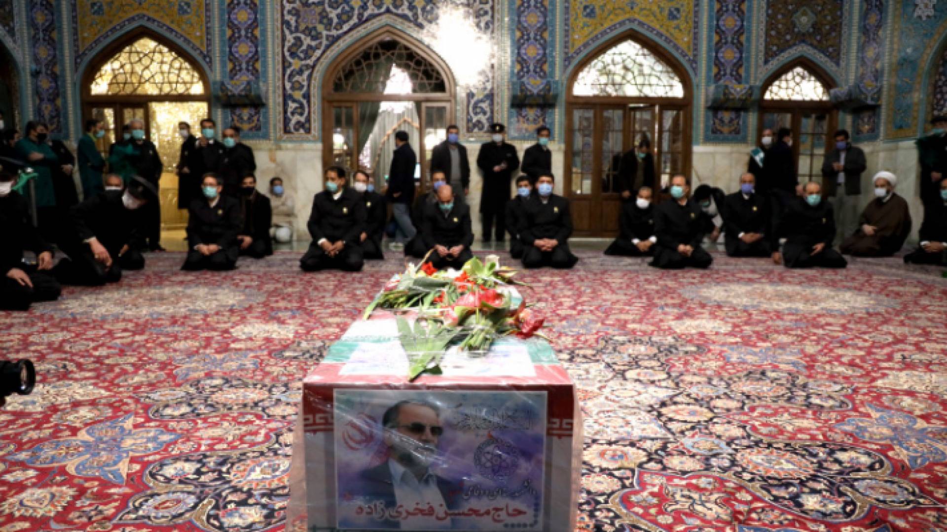 تشييع العالم فخري زاده في طهران