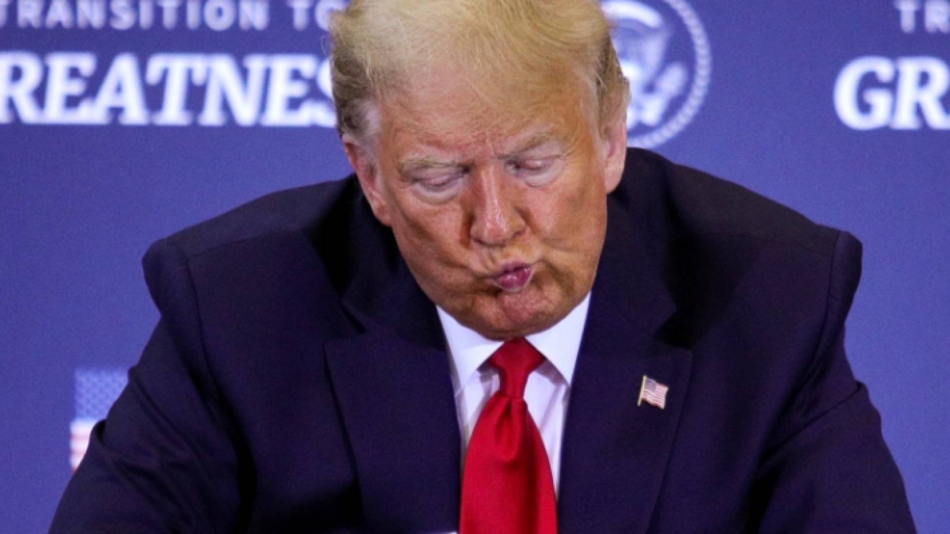 الرئيس الأمريكي، دونالد ترمب