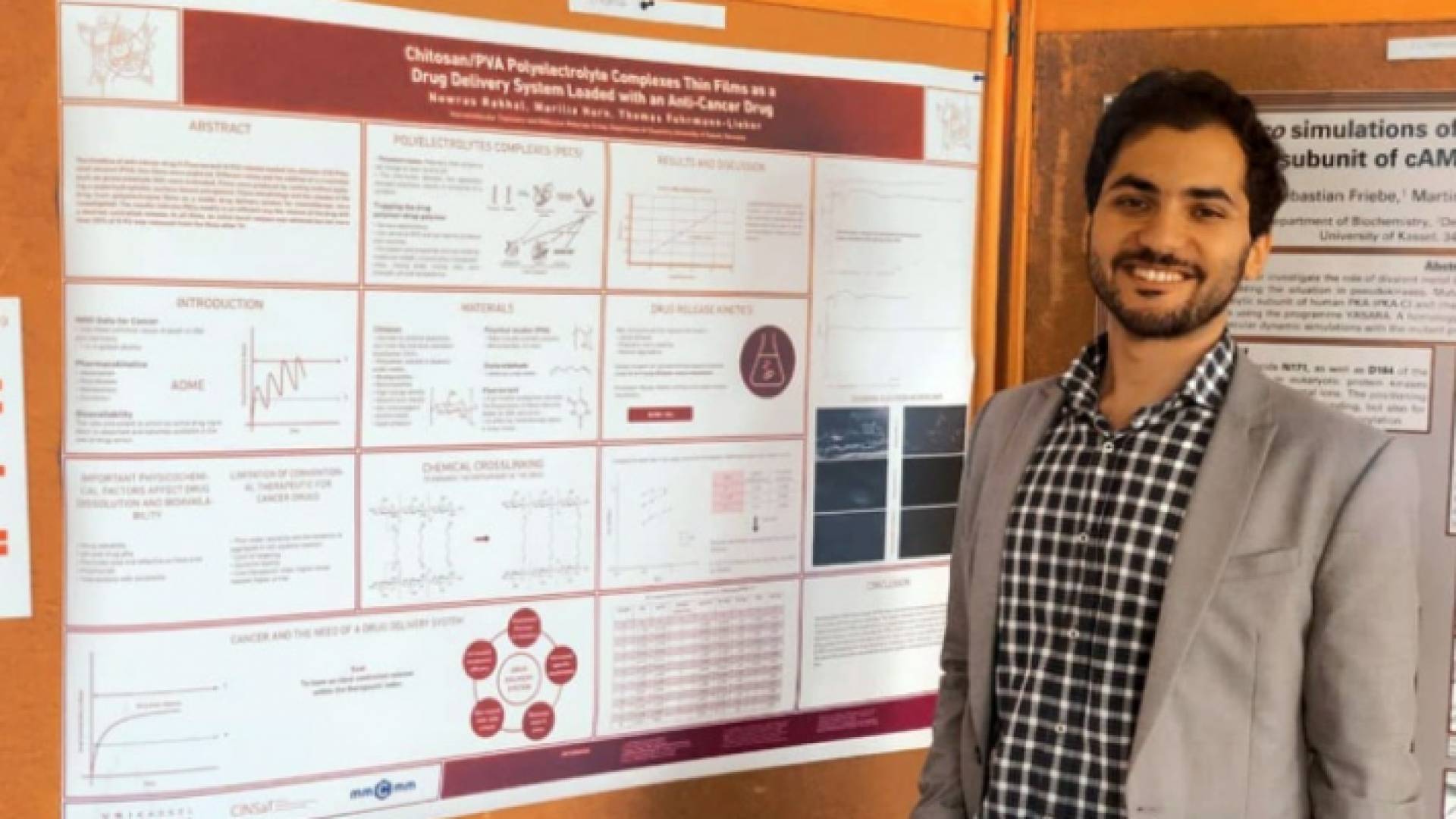 الشاب الفلسطيني السوري المقيم في ألمانيا نورس رحال