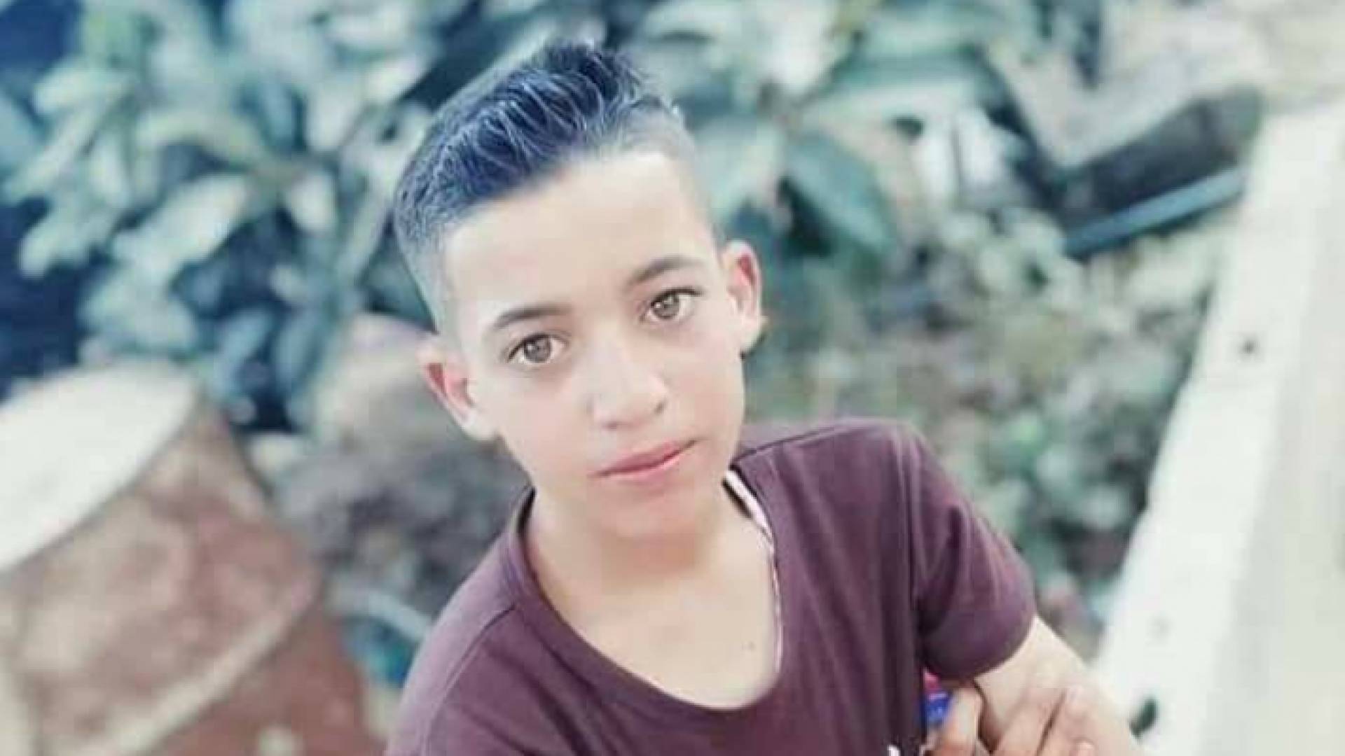 الطفل الشهيد علي أيمن نصر أبو عليا