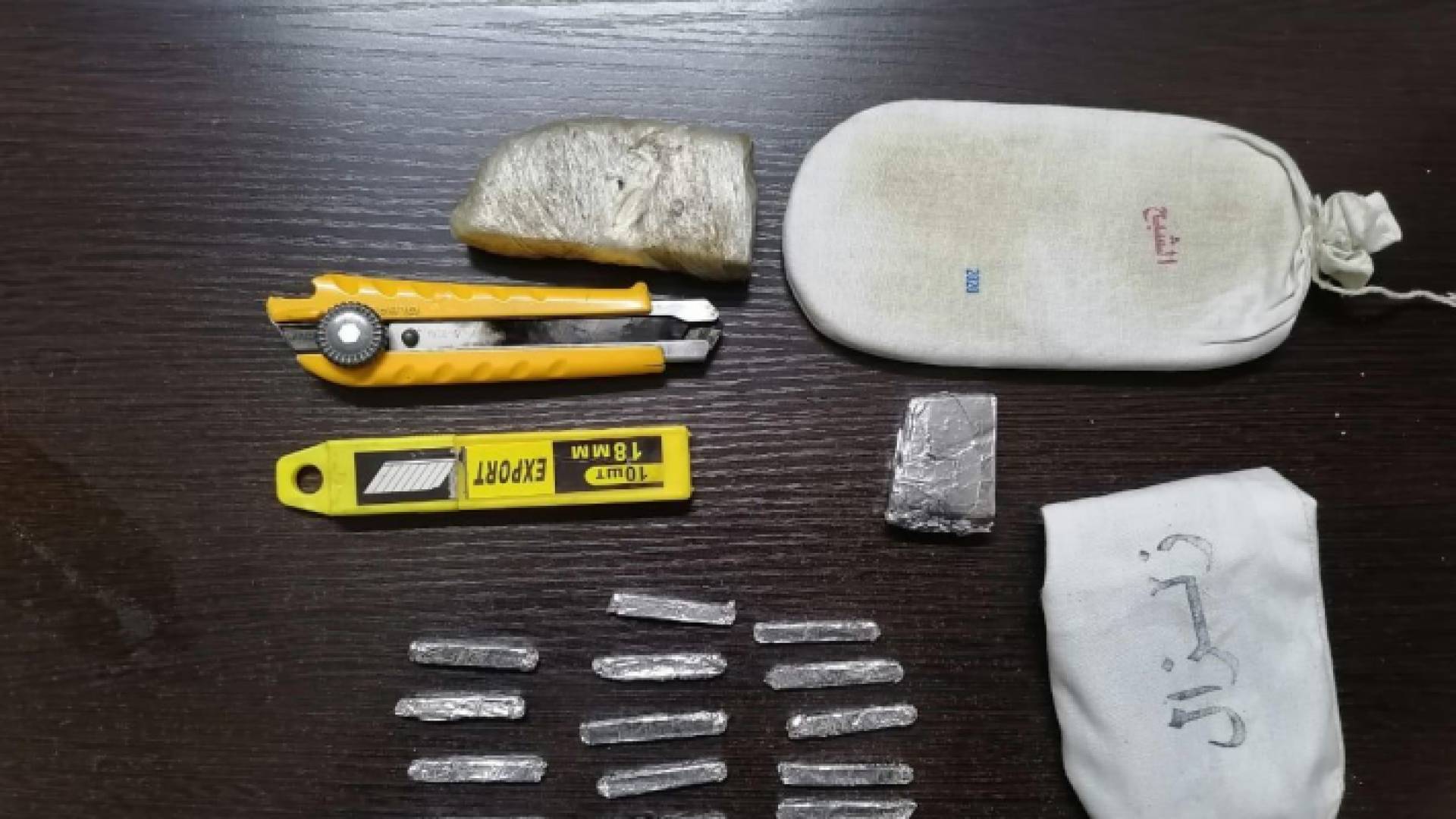 من المضبوطات