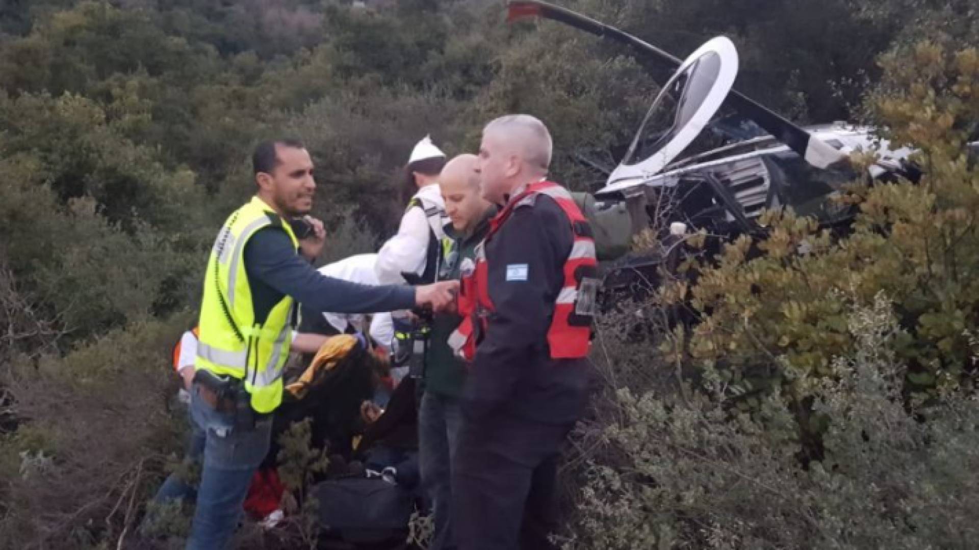 المروحية تعود لشركة الكهرباء