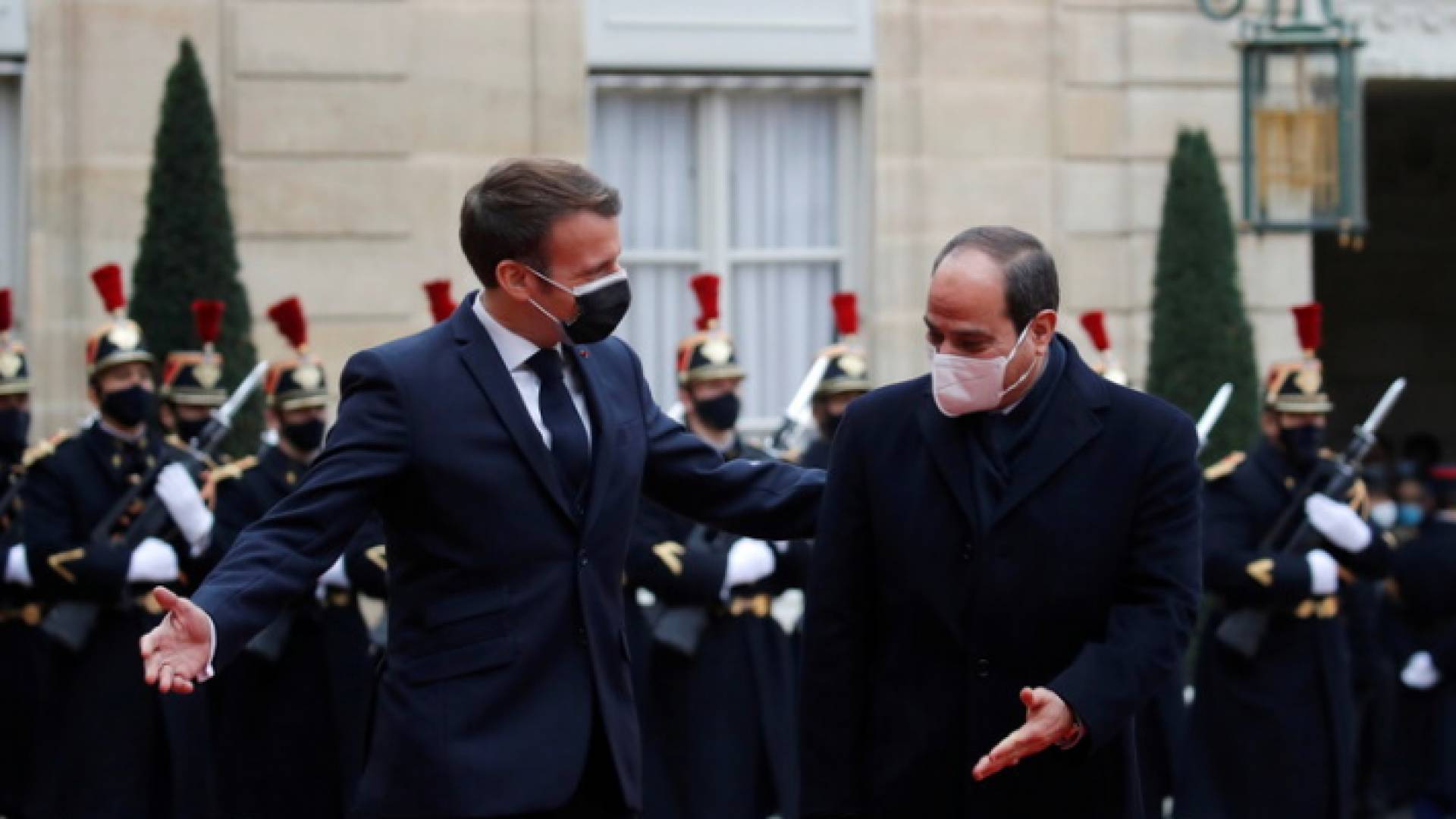 من زيارة الرئيس المصري عبد الفتاح السيسي لفرنسا