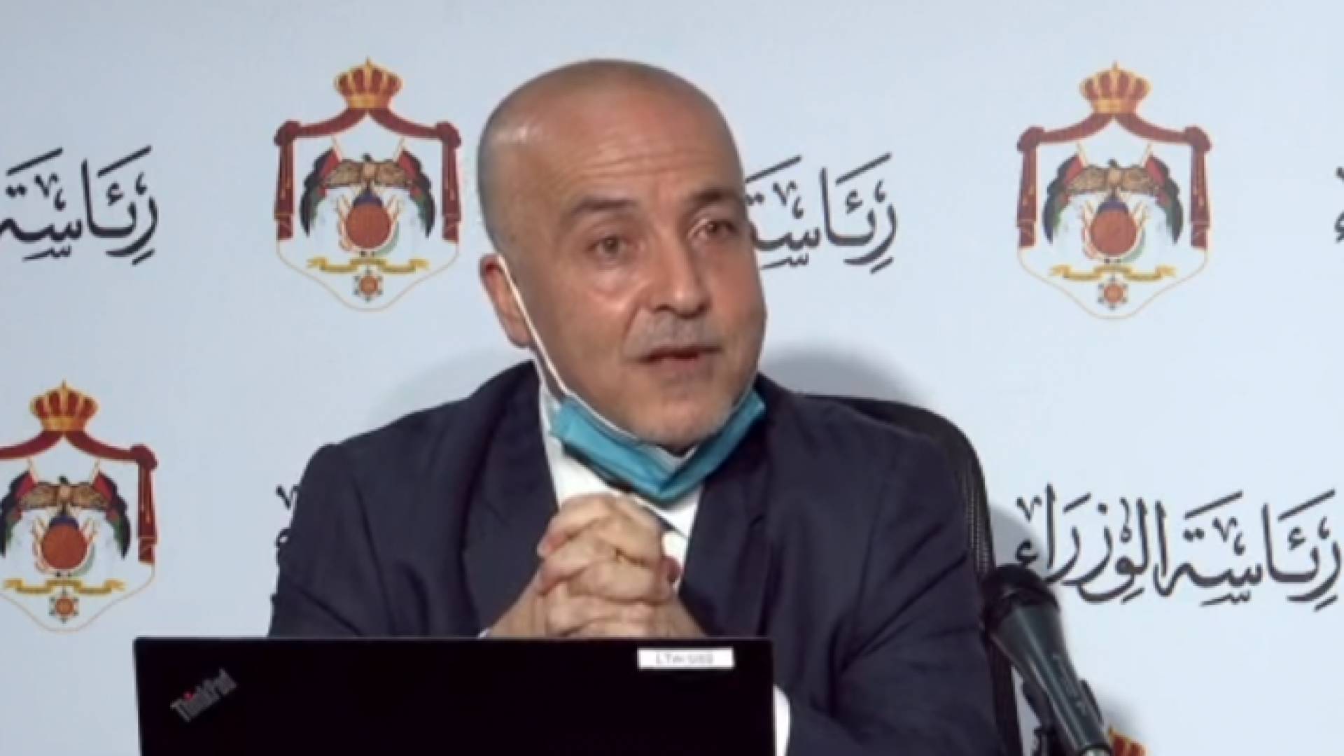 أمين عام وزارة الصحة لشؤون الأوبئة مسؤول ملف كورونا الدكتور وائل هياجنة