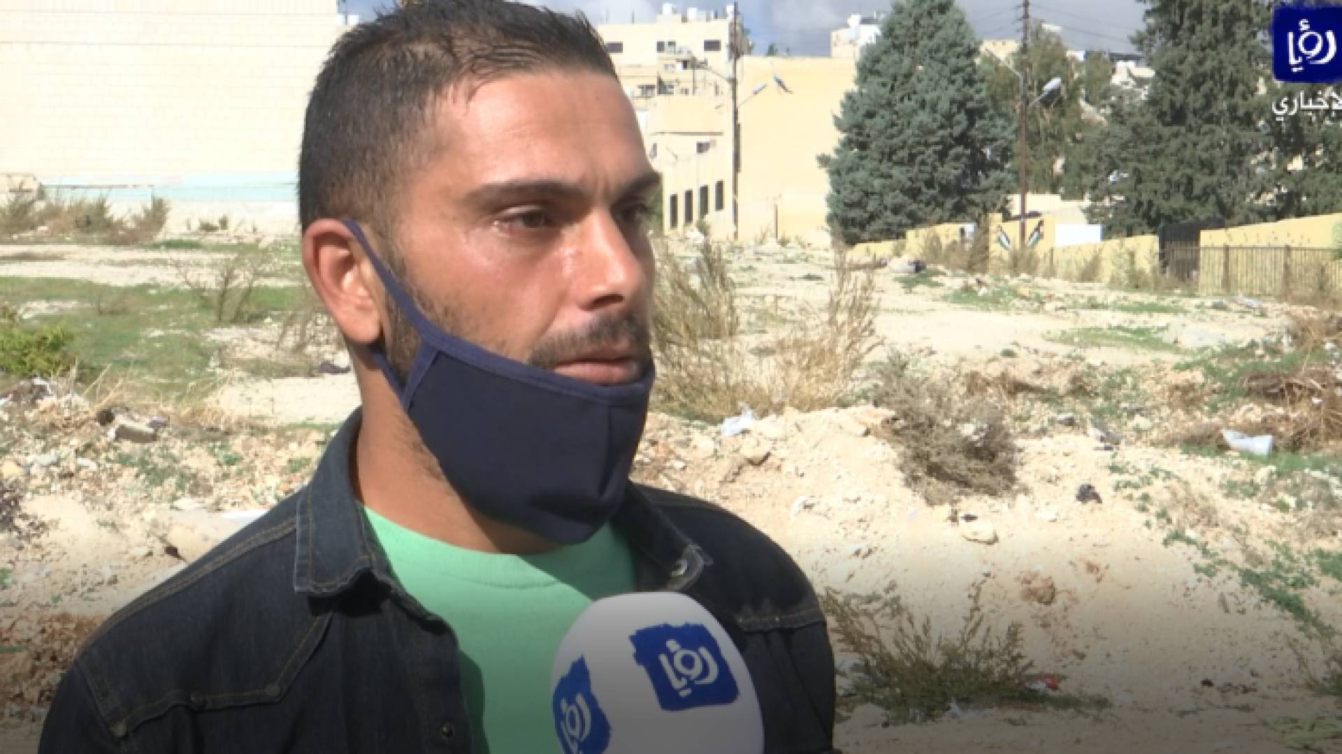 عم الفتى بهاء والذي تم الاعتداء عليه بأداة حادة في منطقة مرج الحمام