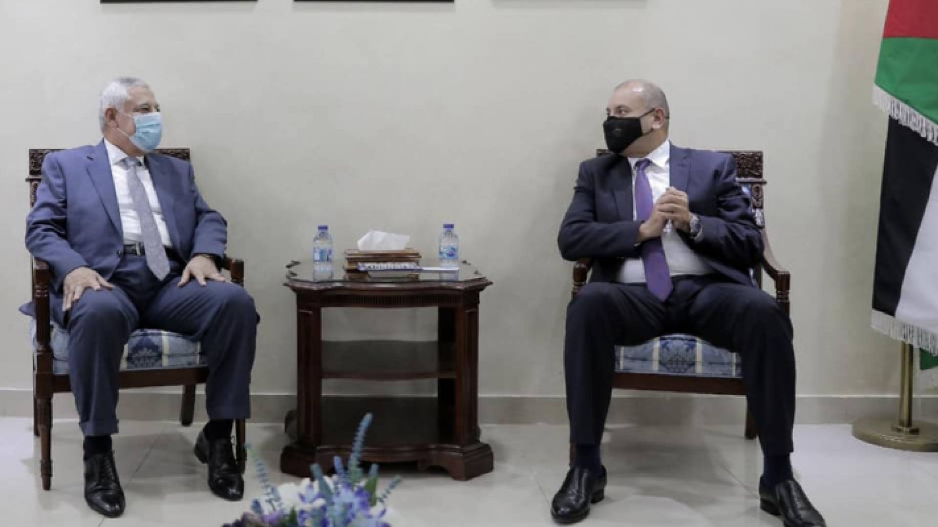 رئيس مجلس النواب يستقبل رئيس المجلس القضائي