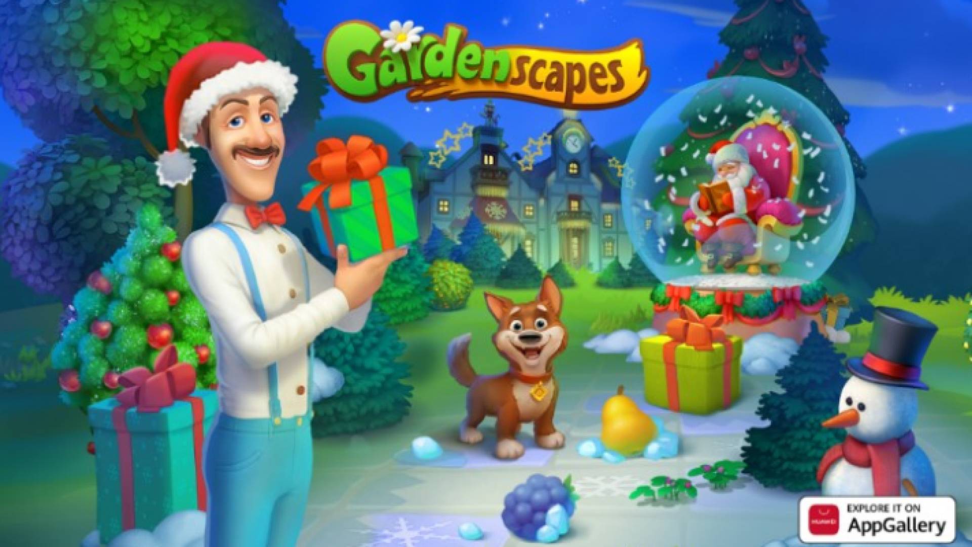 لعبة "Gardenscapes" النابضة بالحياة متاحة الآن عبر Huawei AppGallery
