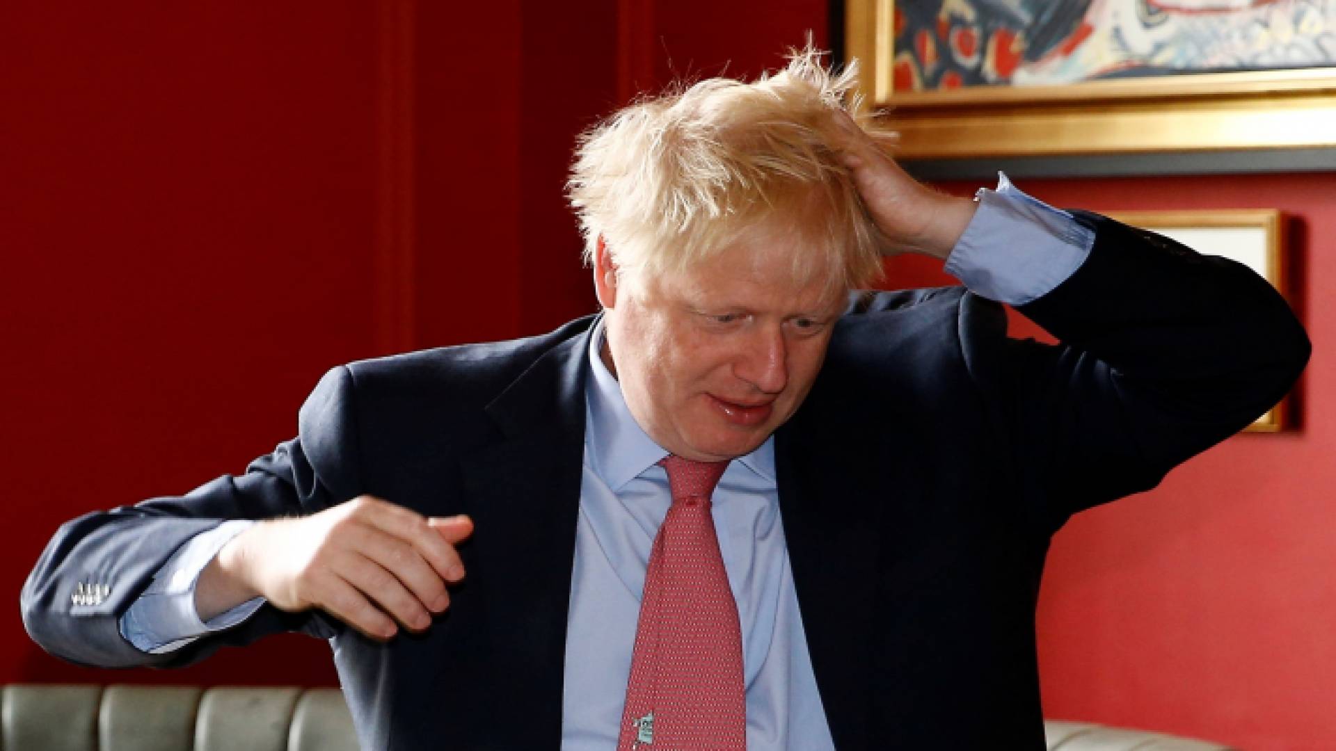 رئيس الوزراء البريطاني بوريس جونسون