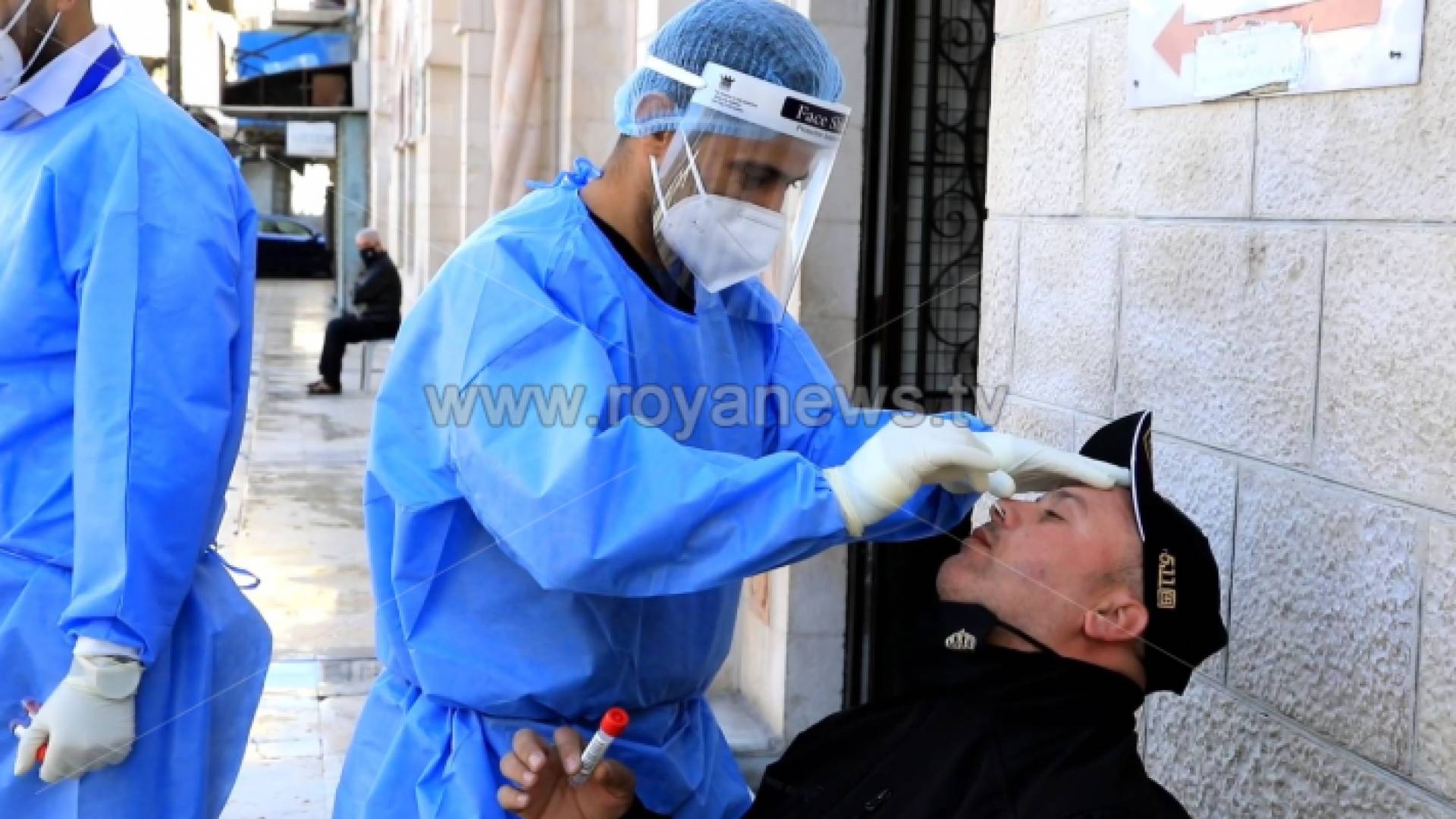 خلال إجراء الفحوصات