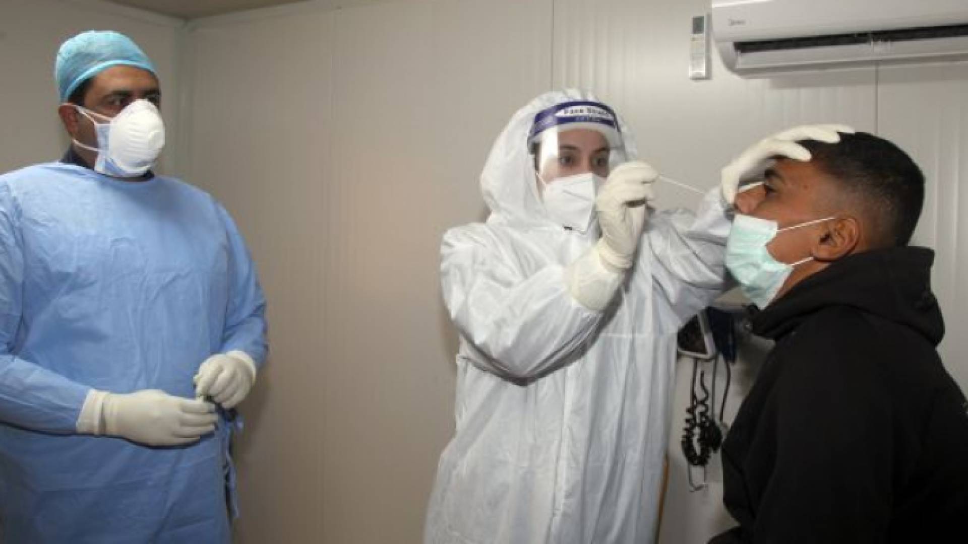 المستشفى الميداني العسكري الثاني يباشر عمله في إربد