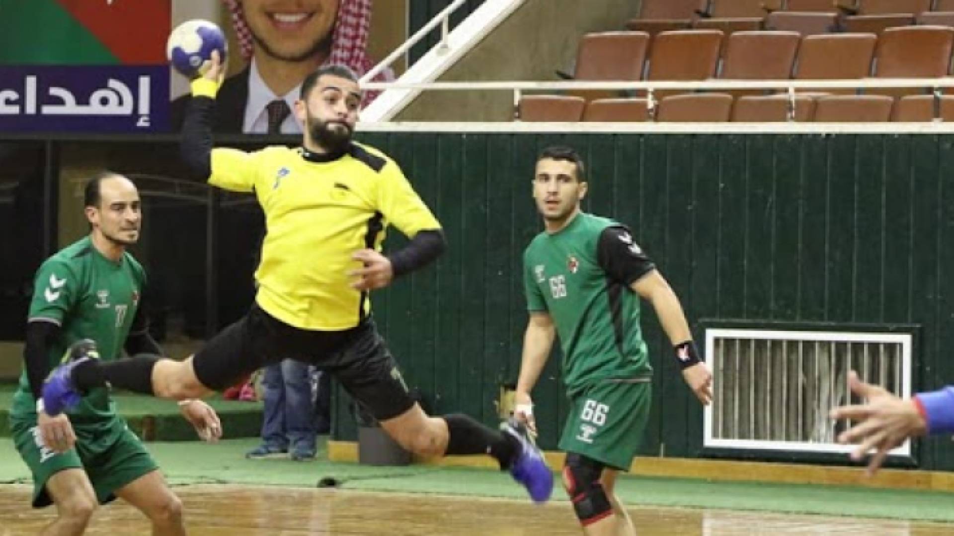 جانب من المباراة