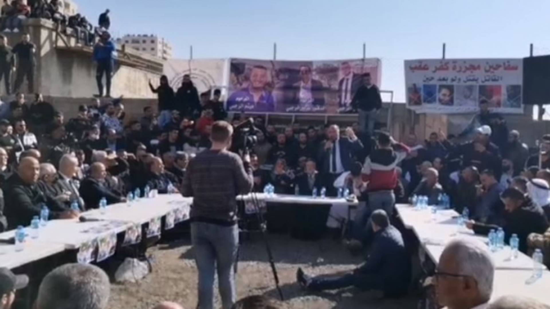 جانب من العطوة العشائرية