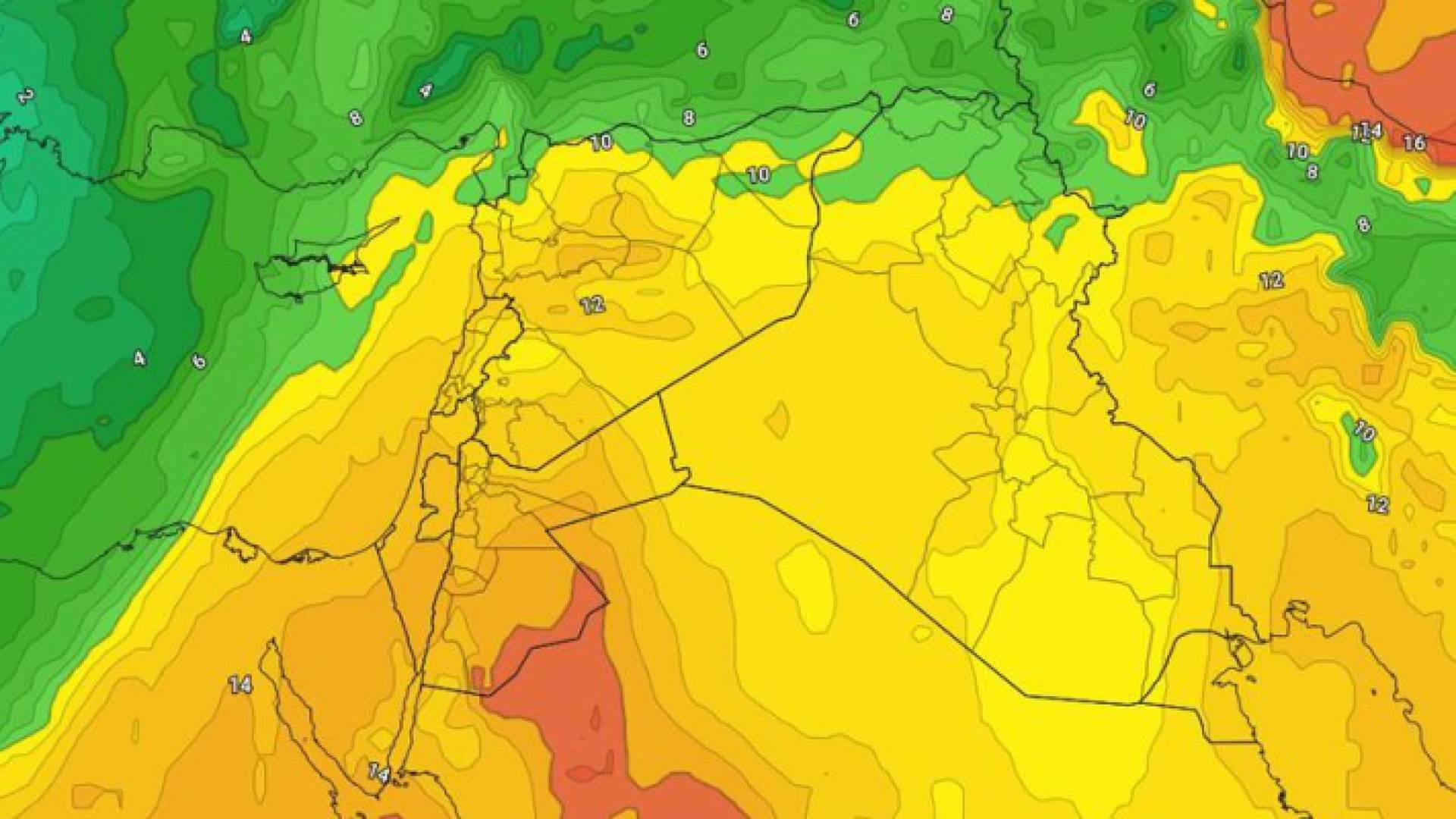 كتلة هوائية أفريقية مطلع الأسبوع في الأردن.. وتغيرات جذرية مرتقبة في نهايته
