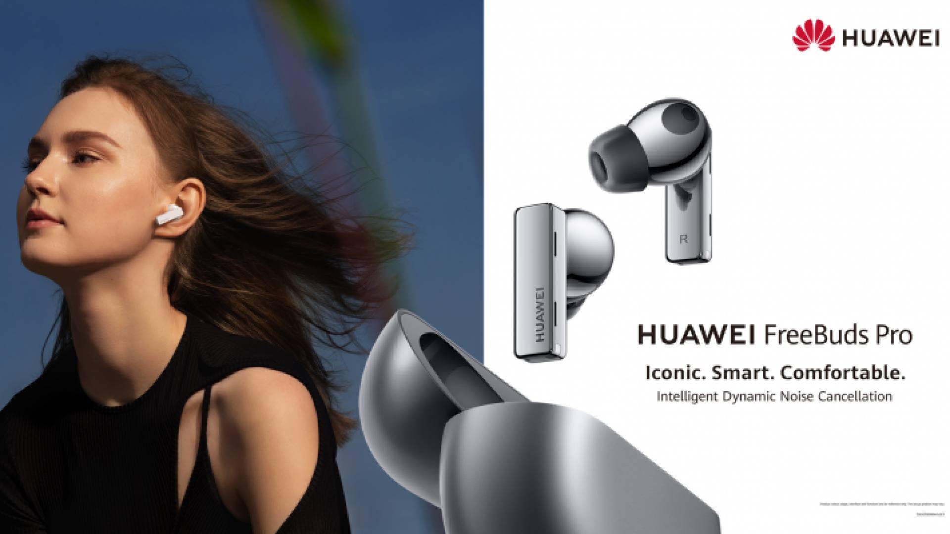 سماعات Huawei FreeBuds Pro الأحدث من هواوي: تجربة الاستماع الهادئة مع تقنية ذكية لإلغاء الضوضاء الديناميكية النشطة