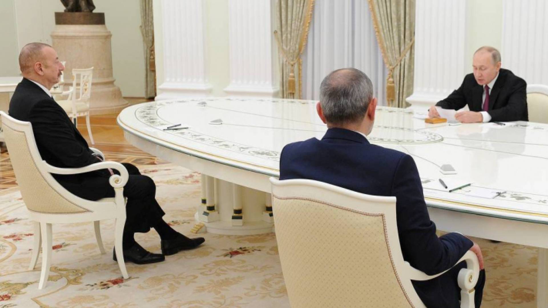 بوتين يستضيف أول محادثات بعد الحرب بين زعيمي أذربيجان وأرمينيا