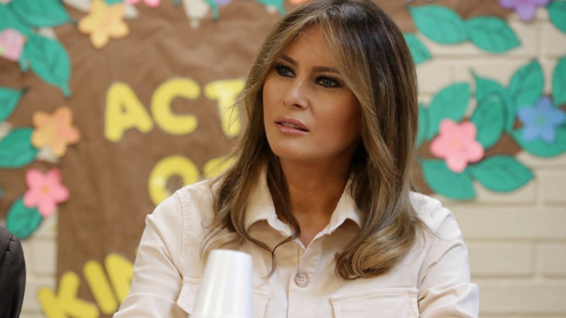 السيدة الأولى في الولايات المتحدة ميلانيا ترمب