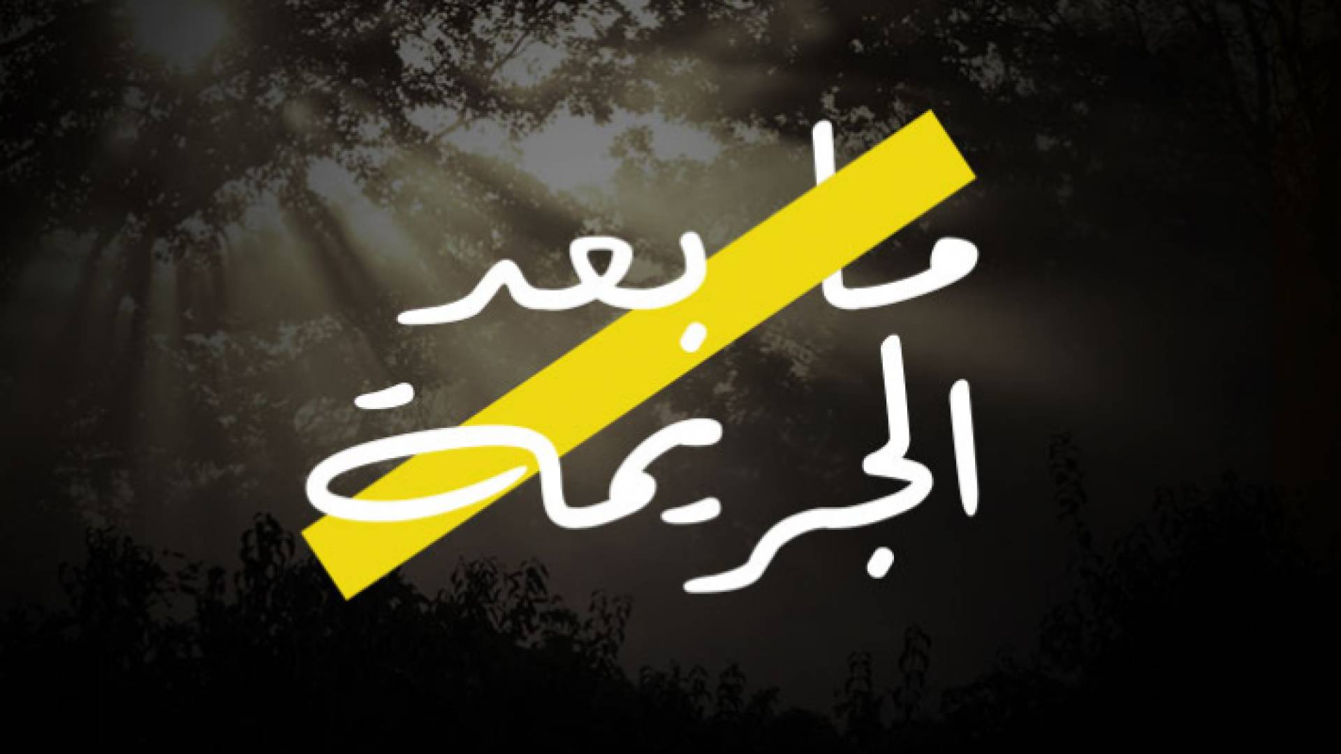 برنامج ما بعد الجريمة