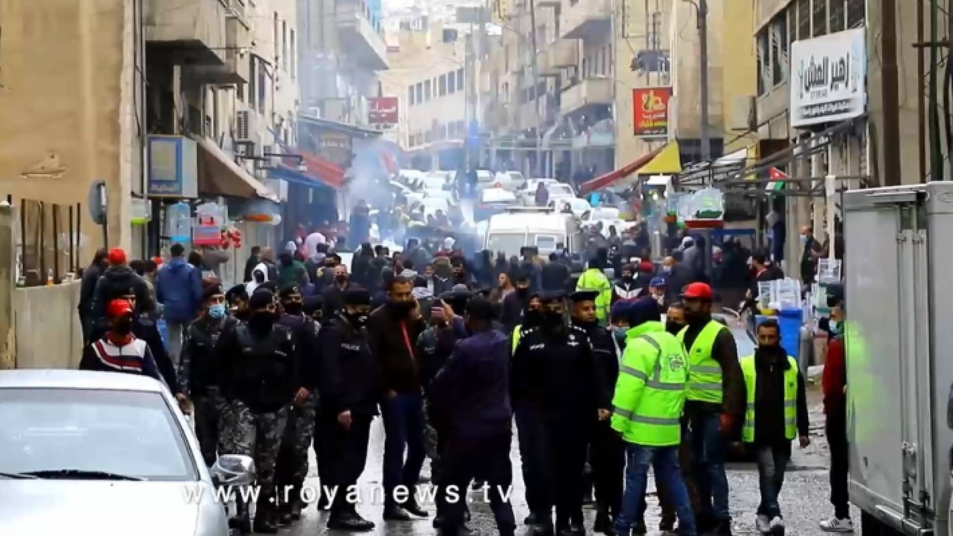 من الاكتظاظ الذي حصل الجمعة في وسط البلد
