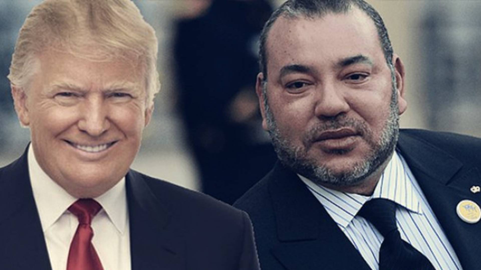 ملك المغرب والرئيس الأمريكي