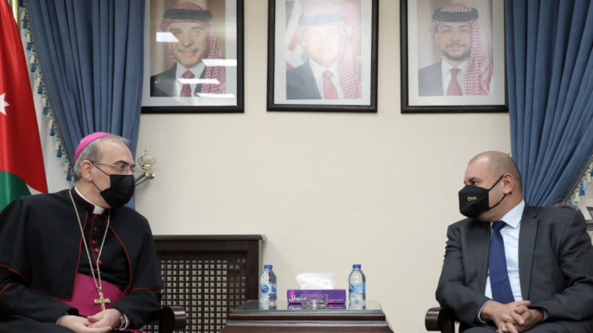 رئيس مجلس النواب يستقبل بطريرك اللاتين في القدس