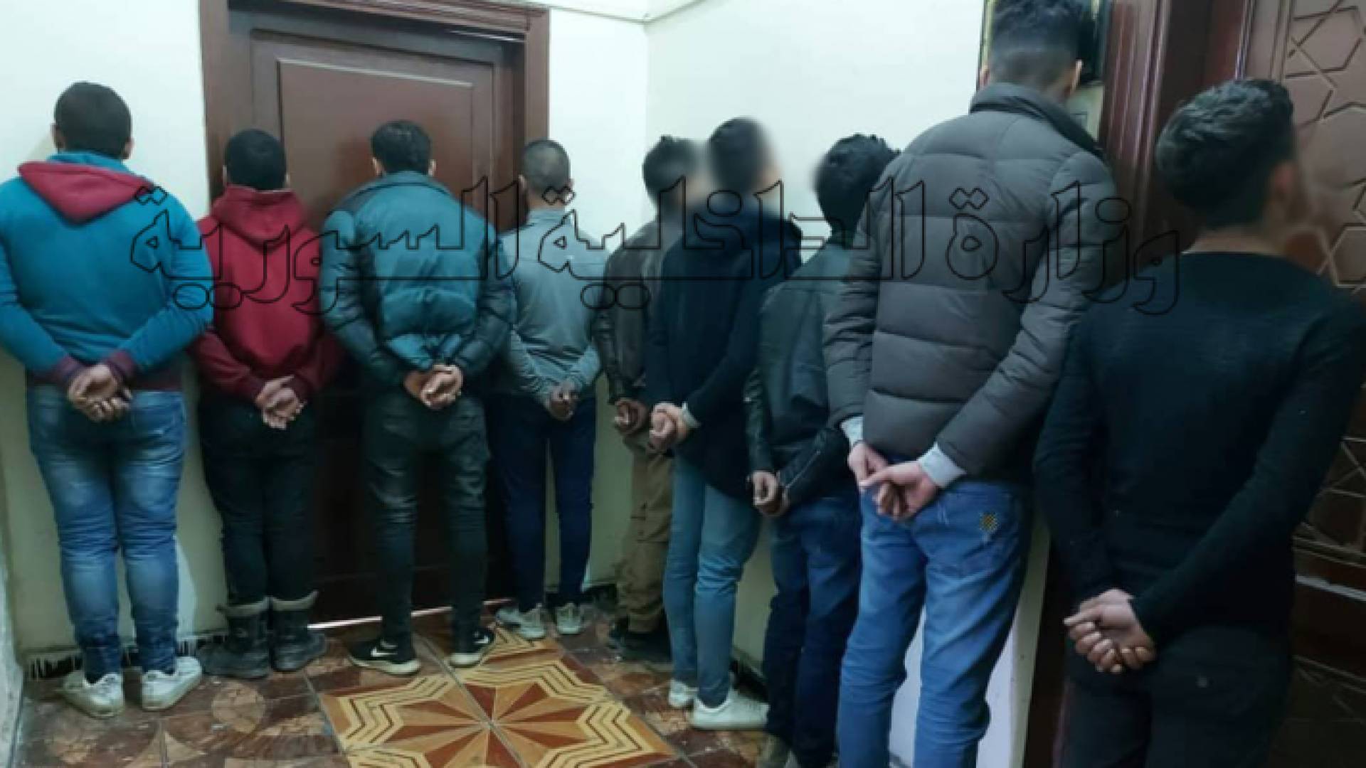 المقبوض عليهم