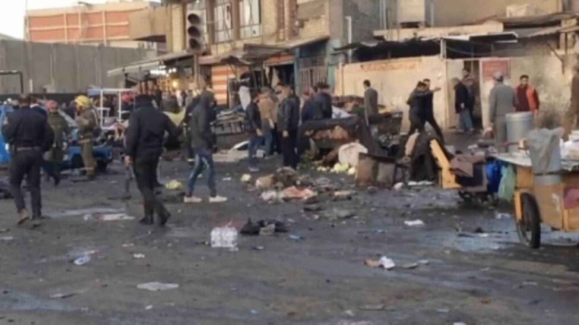 قتلى وجرحى جراء تفجير انتحاري وسط بغداد