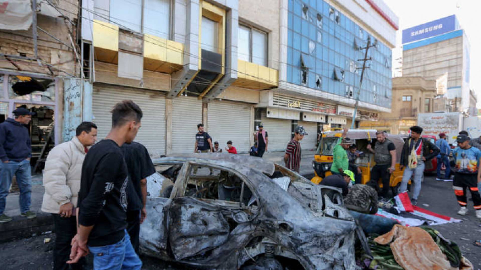 تفجير انتحاري في وسط بغداد يوقع ضحايا