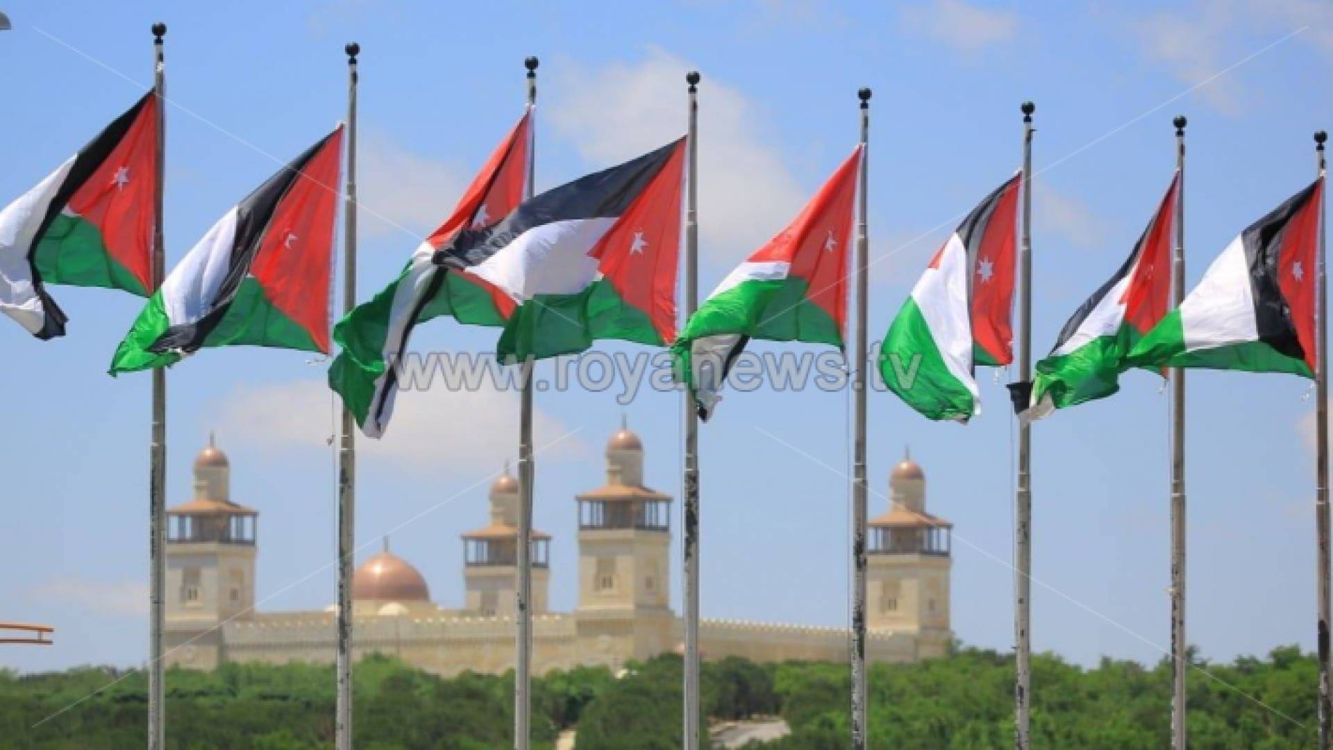 علم الأردن ارشيفية