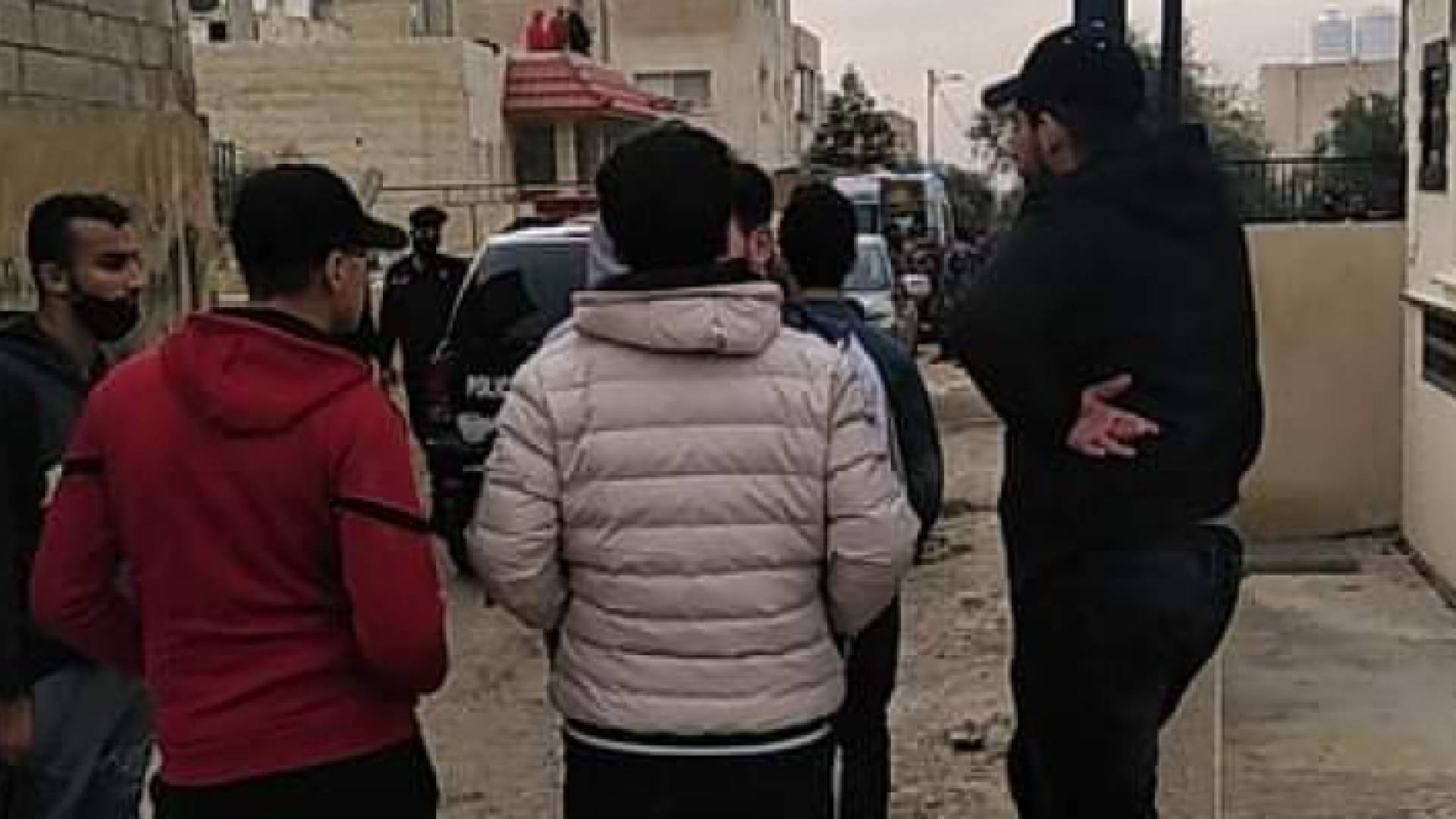 من مكان الحادثة