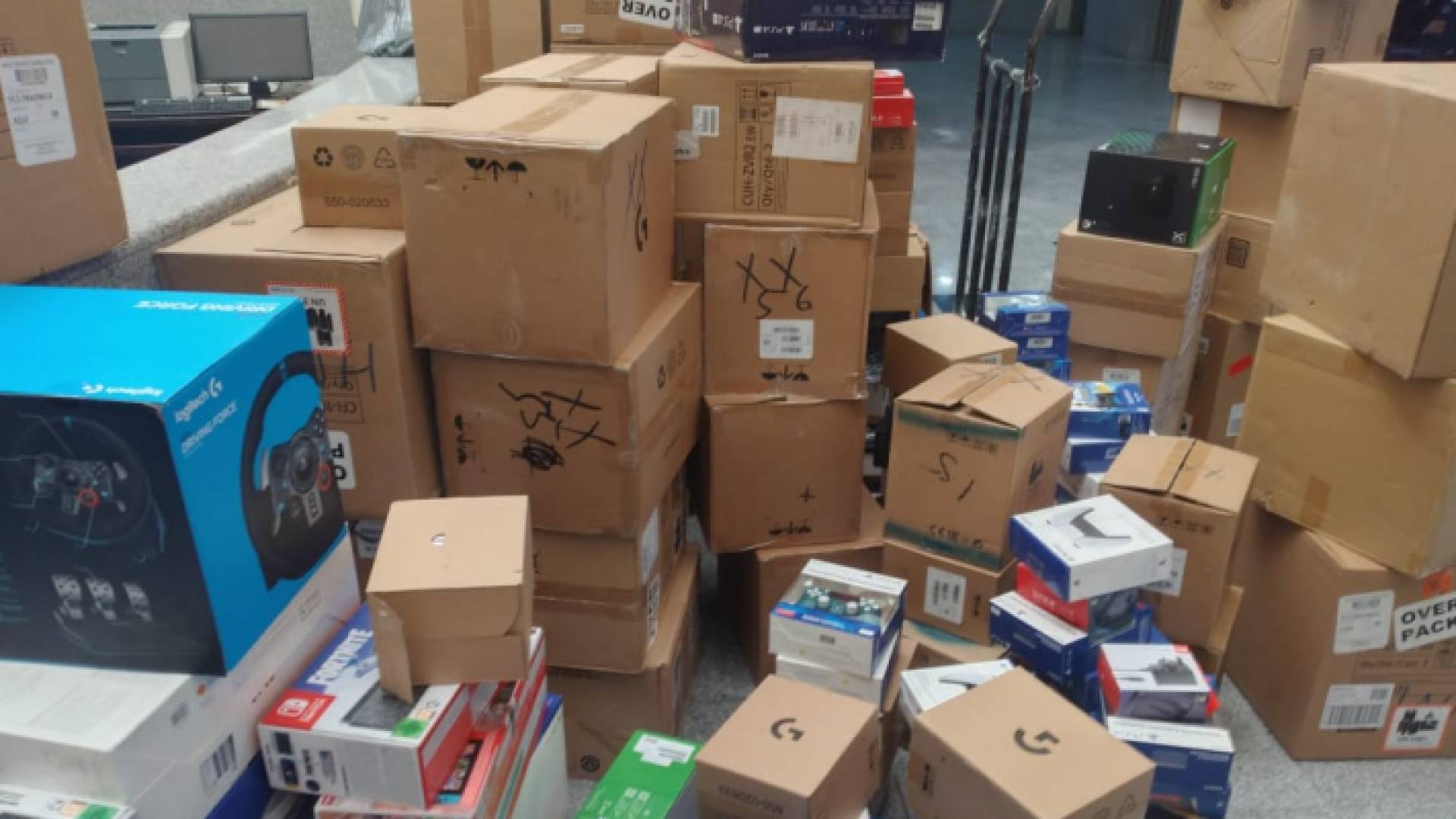 من المضبوطات