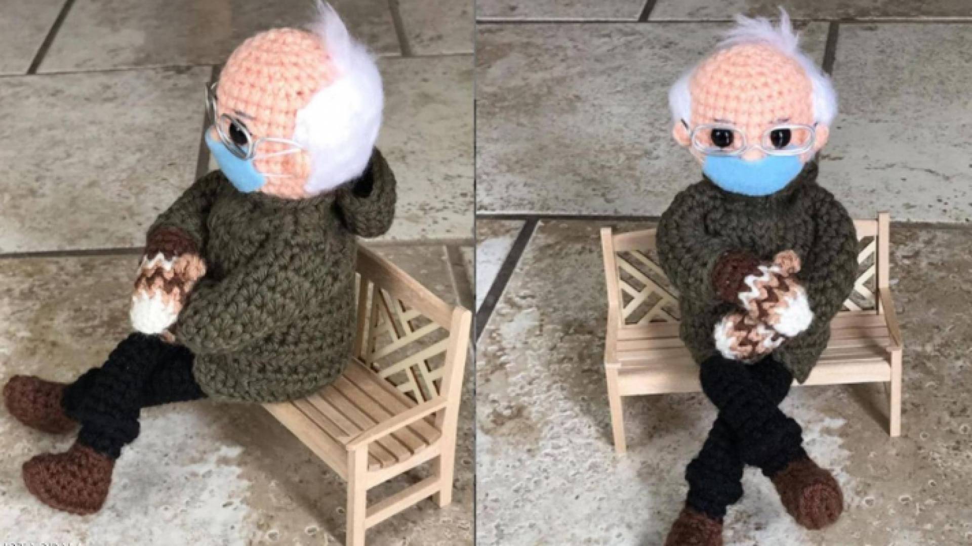 دمية بيرني ساندرز تحقق "سعرا خياليا" بالمزاد العلني