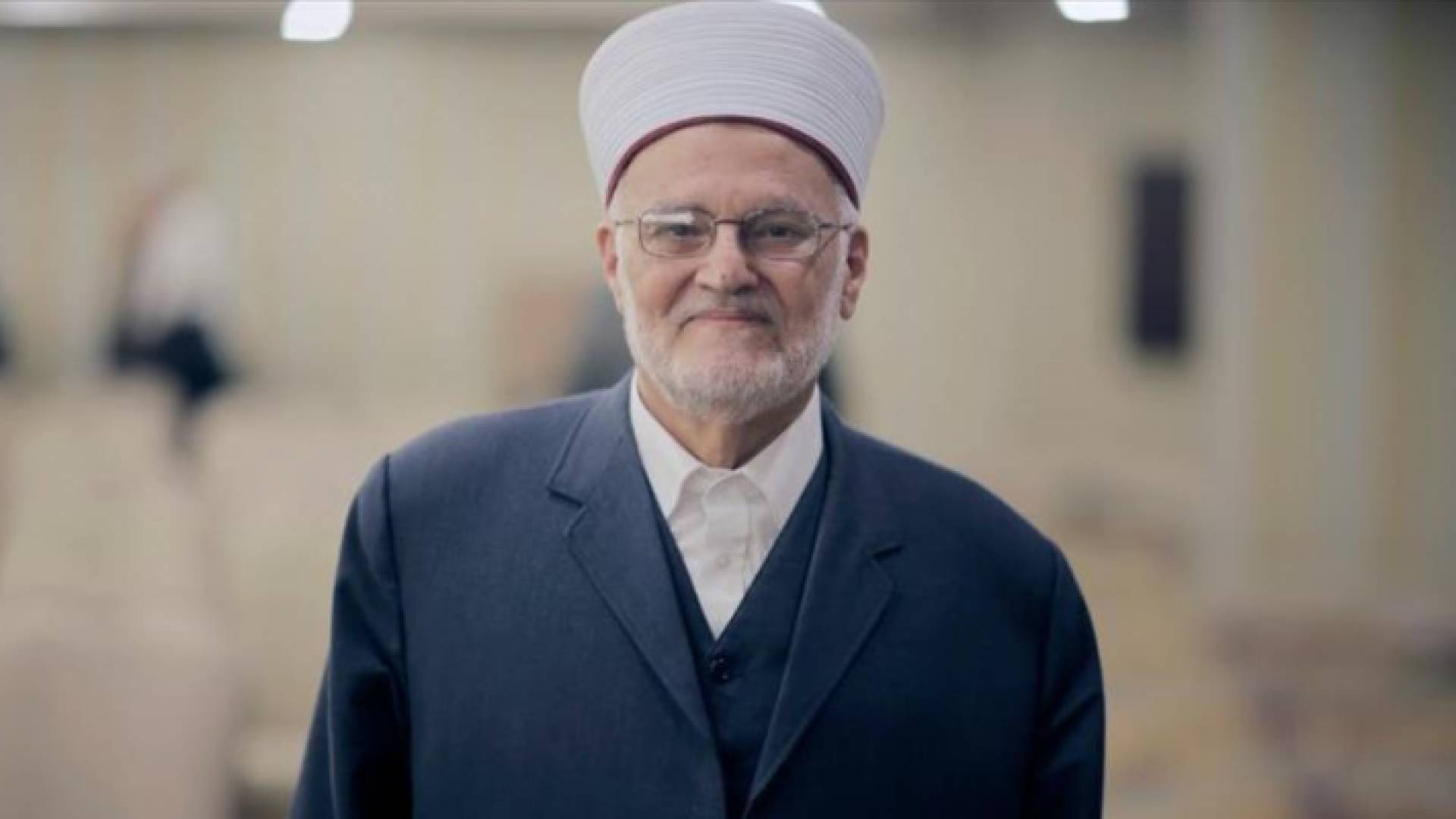 رئيس الهيئة الإسلامية العليا وخطيب المسجد الأقصى، الشيخ عكرمة صبري